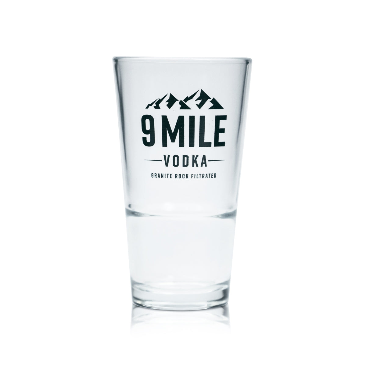 6x 9 Mile Glas 0,33l Longdrink Cocktail Vodka Aperitif Gläser Stapelbar Berlin – Ansicht 2