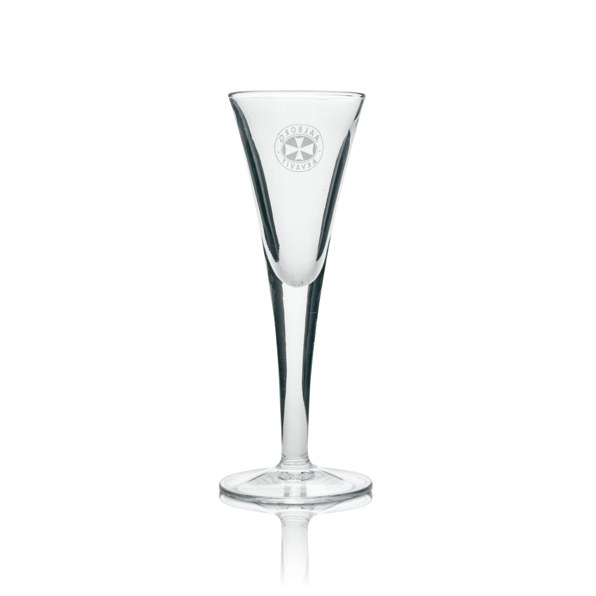 6x Aalborg Akvavit Schnaps Glas 34ml Kelchglas Kurze Shot Stamper Gläser Set – Ansicht 3