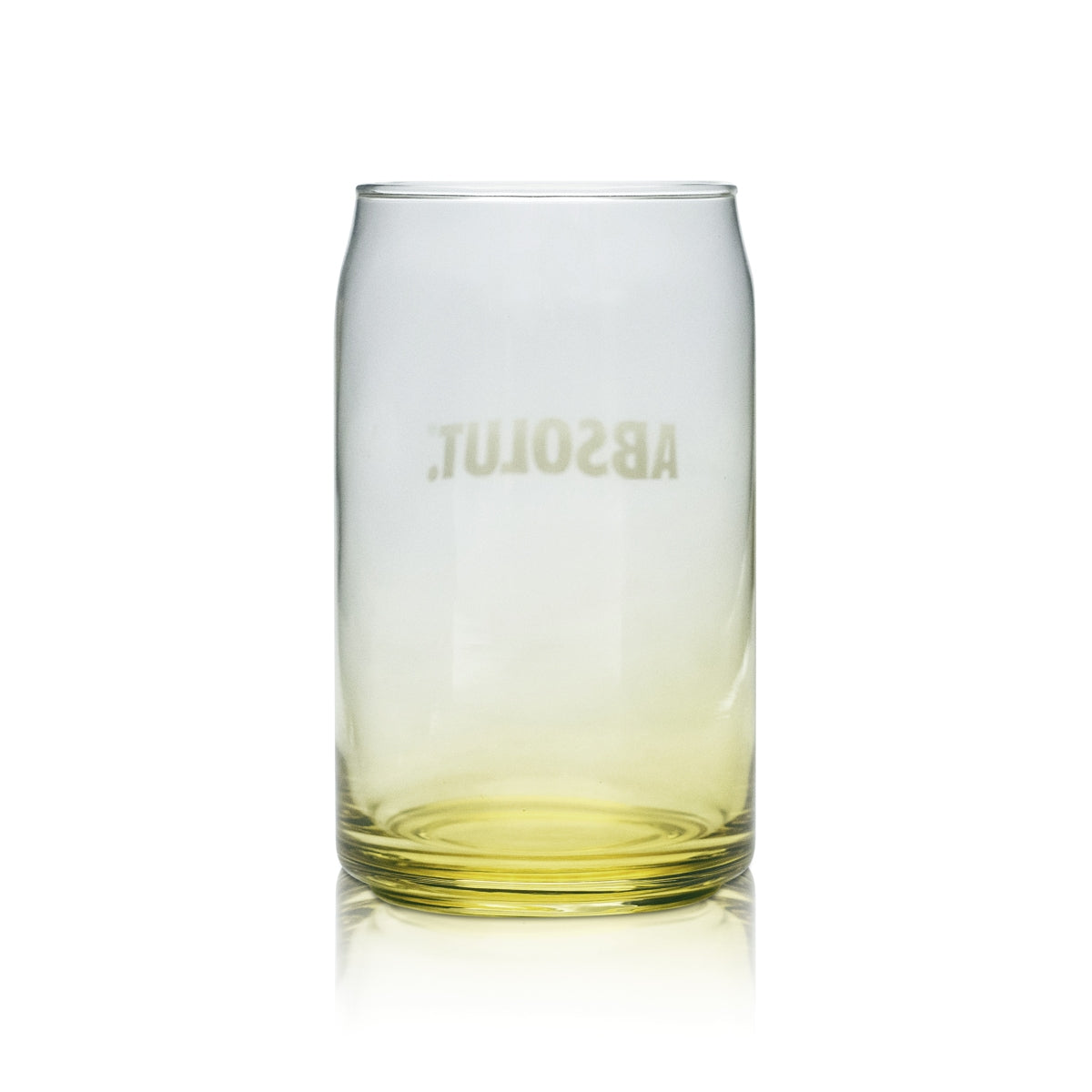 6x Absolut Vodka Glas 0,25l Becher GELB Sensations Longdrink Gläser Gastro Eiche – Ansicht 3