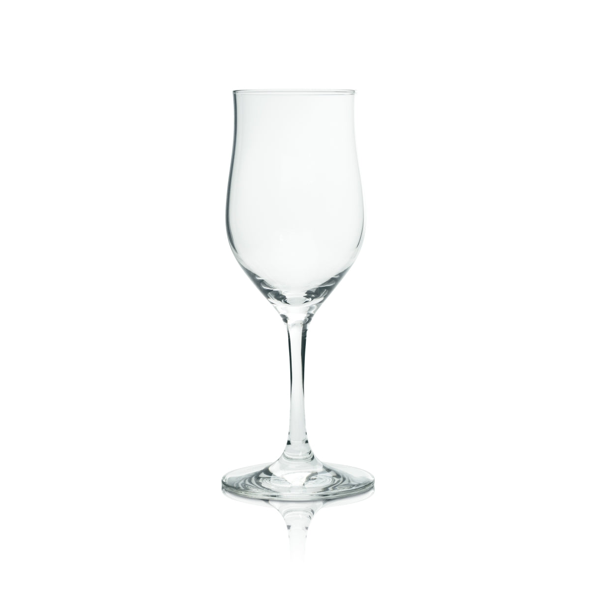 6x Adelholzener Glas 0,12l Flöte Kelch Gläser Mineral Quell Wasser Sprudel Bay – Ansicht 2