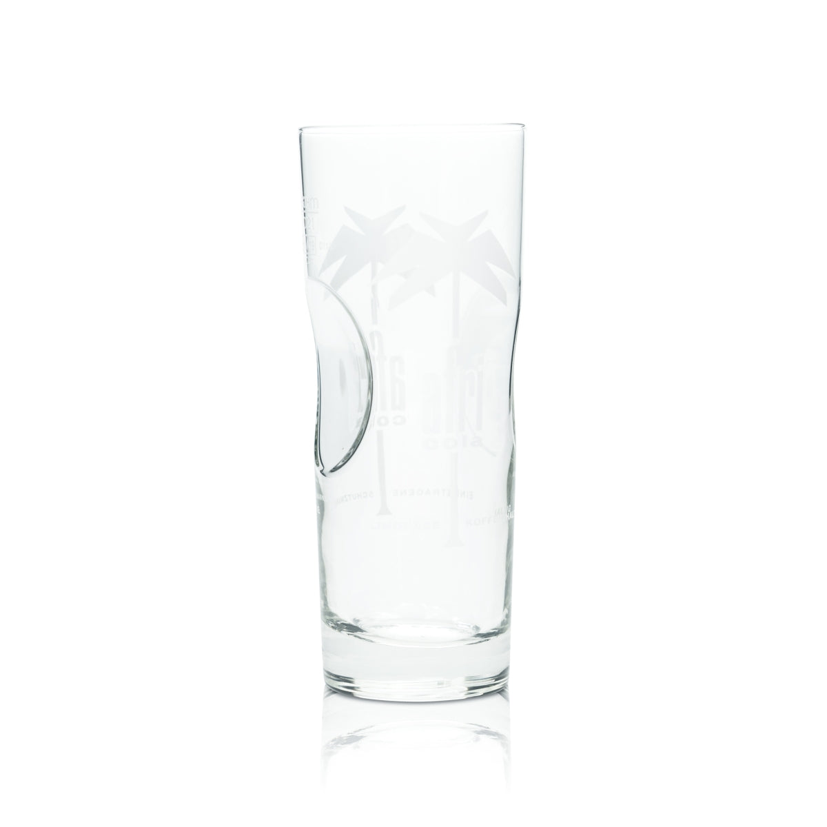 6x Afri Cola Softdrink Glas 0,2l Becher Longdrink Gläser Kontur Gastro Limo – Ansicht 3