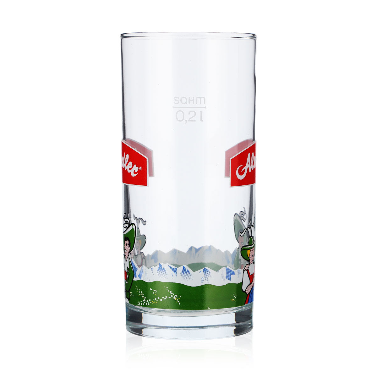 6x Almdudler Softdrink Glas Limoglas Gläser 0,2l Becher Sahm – Ansicht 5