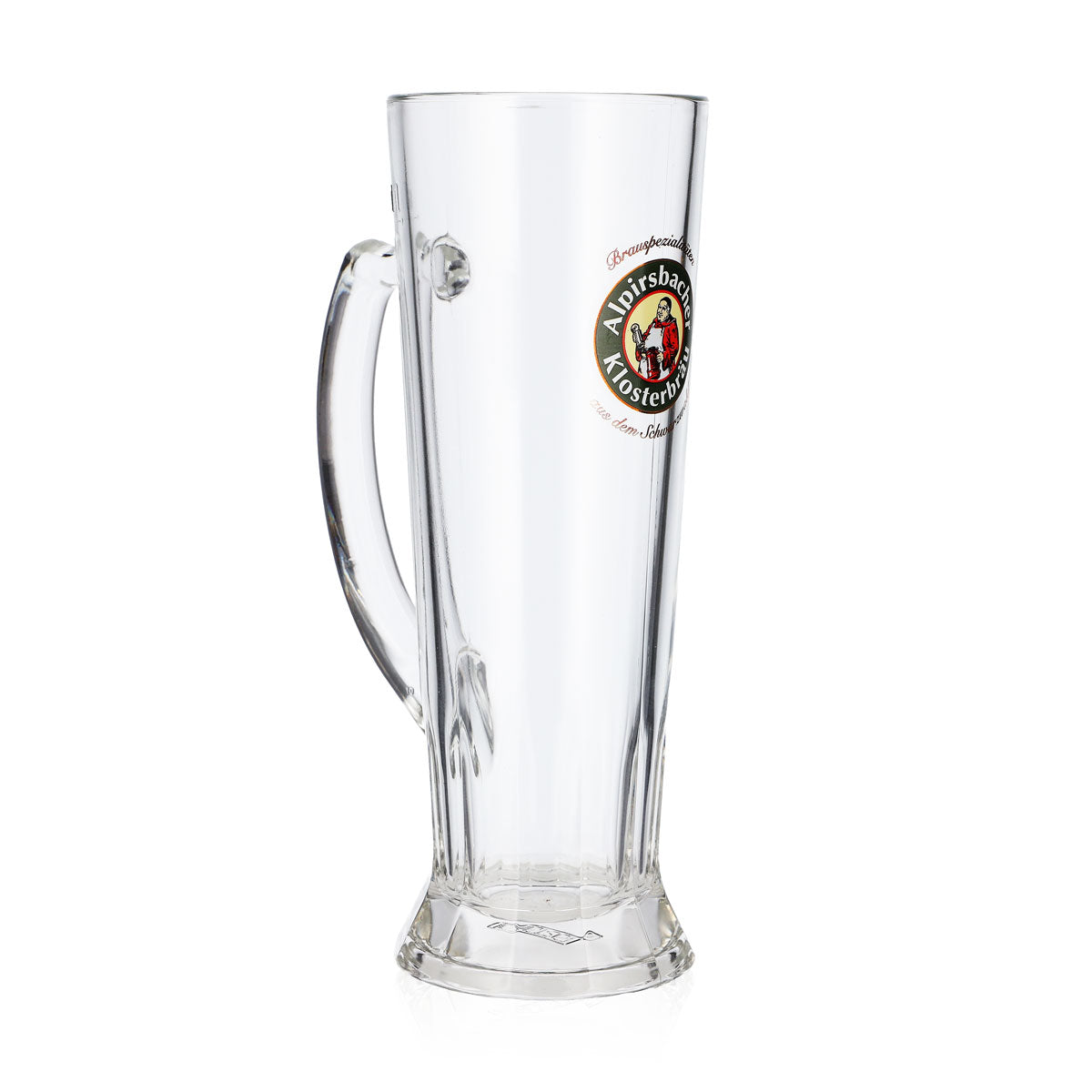 6x Alpirsbacher Bier Glas 0,4l Krug Relief Rastal (6er Set) – Ansicht 3