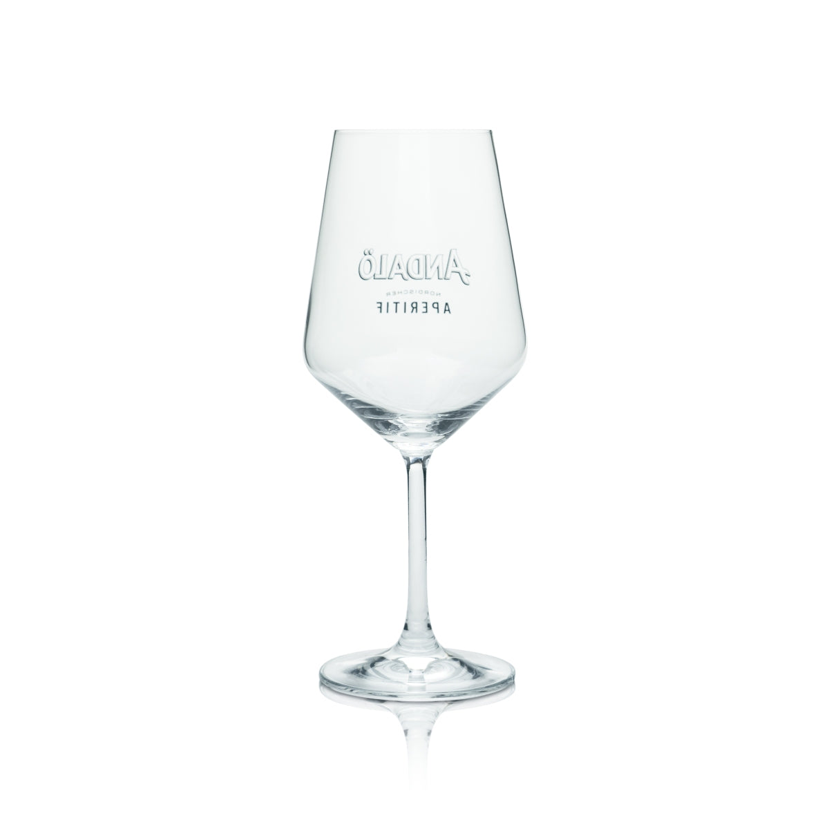6x Andalö Glas 0,53l Stiel Wein Kelch Gläser Aperitif Spritz Sanddorn Cocktail – Ansicht 3