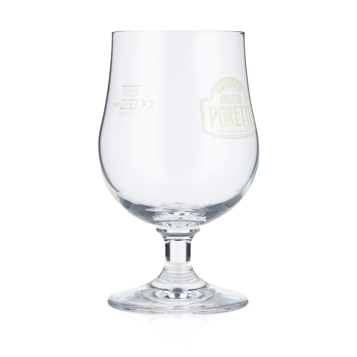 6x Angelo Poretti Bier Glas 0,25l bauchige Biergläser Pokalgläser – Ansicht 3