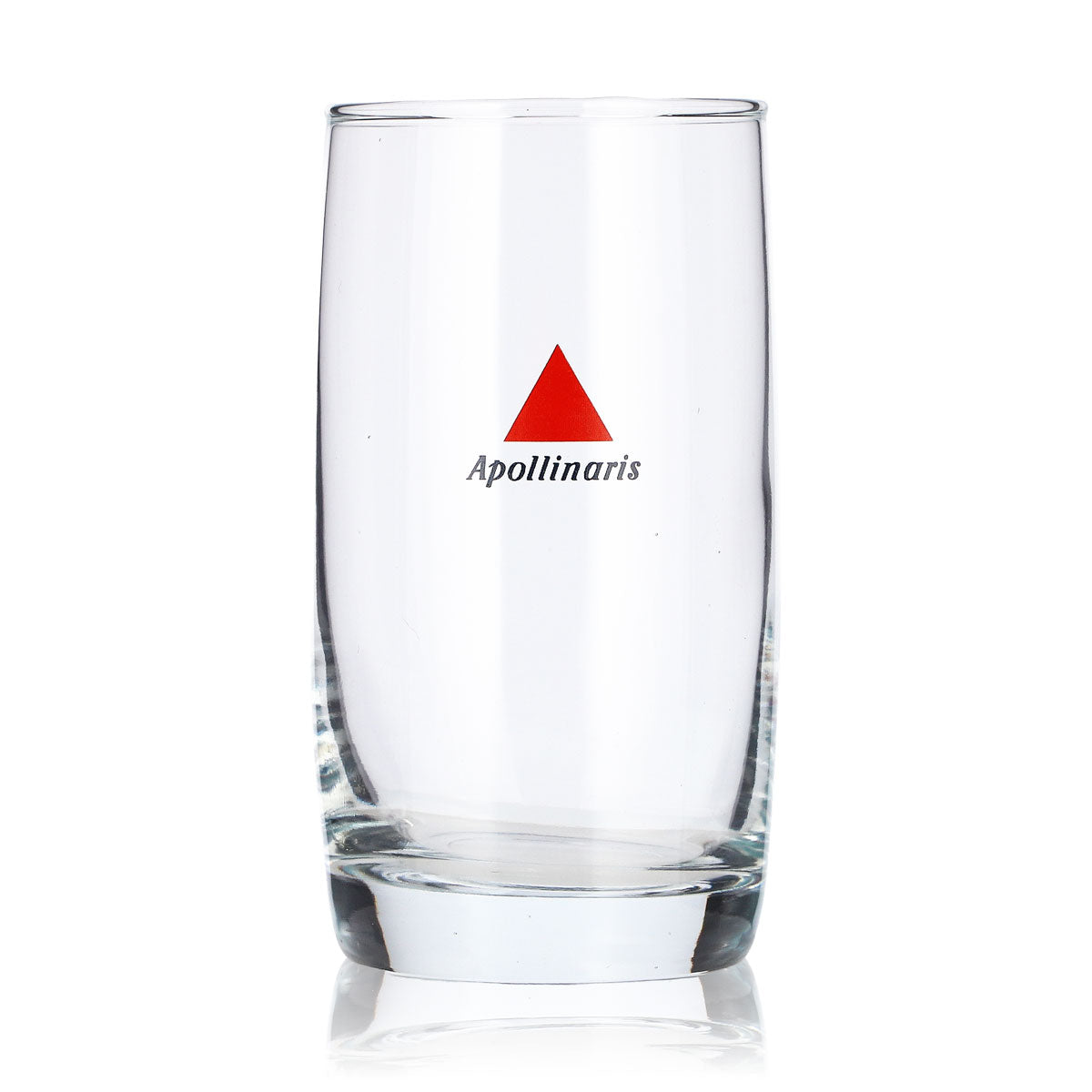6x Apollinaris Wasser Glas 0,22l Tumbler rotes Dreieck Becher Lowball – Ansicht 2