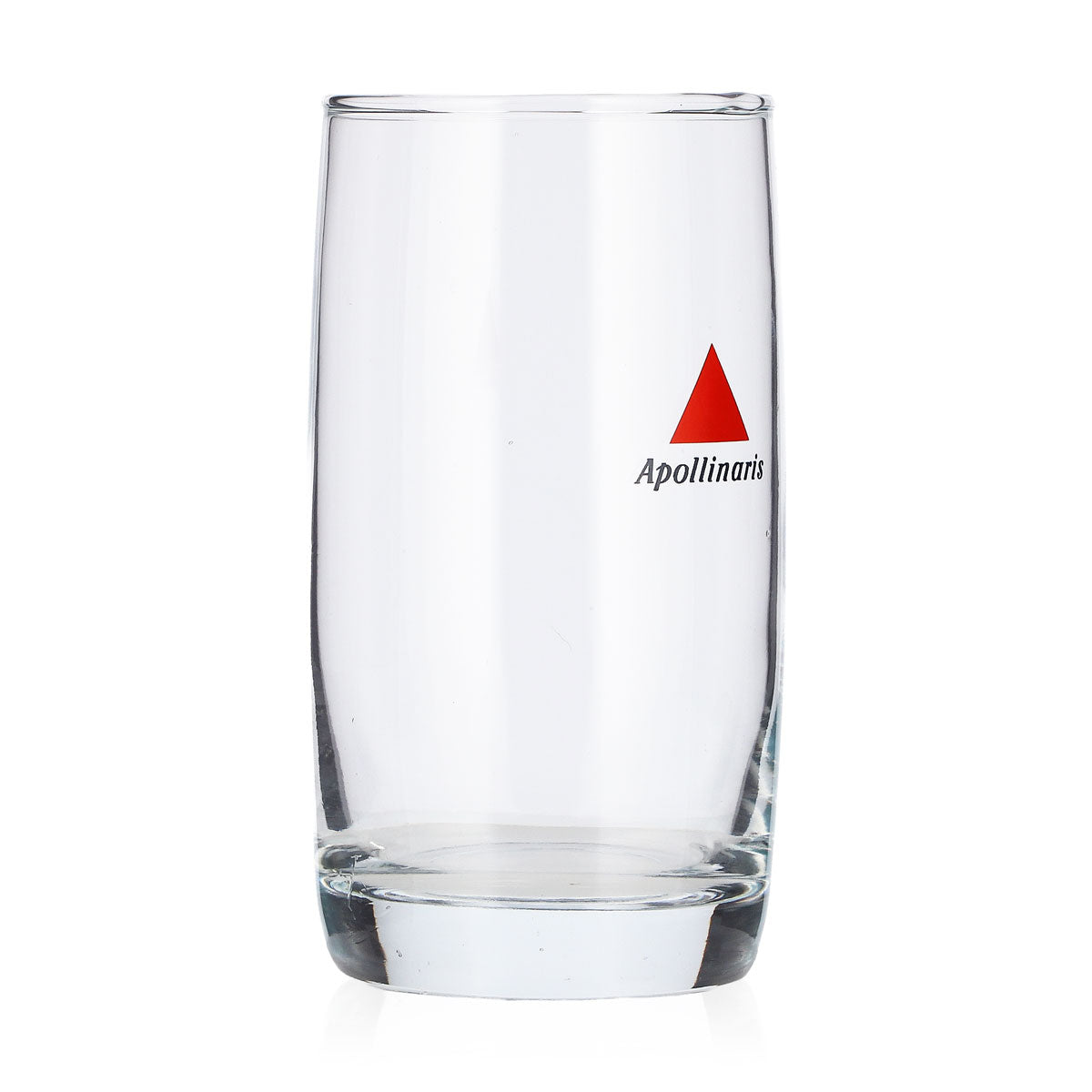6x Apollinaris Wasser Glas 0,22l Tumbler rotes Dreieck Becher Lowball – Ansicht 3