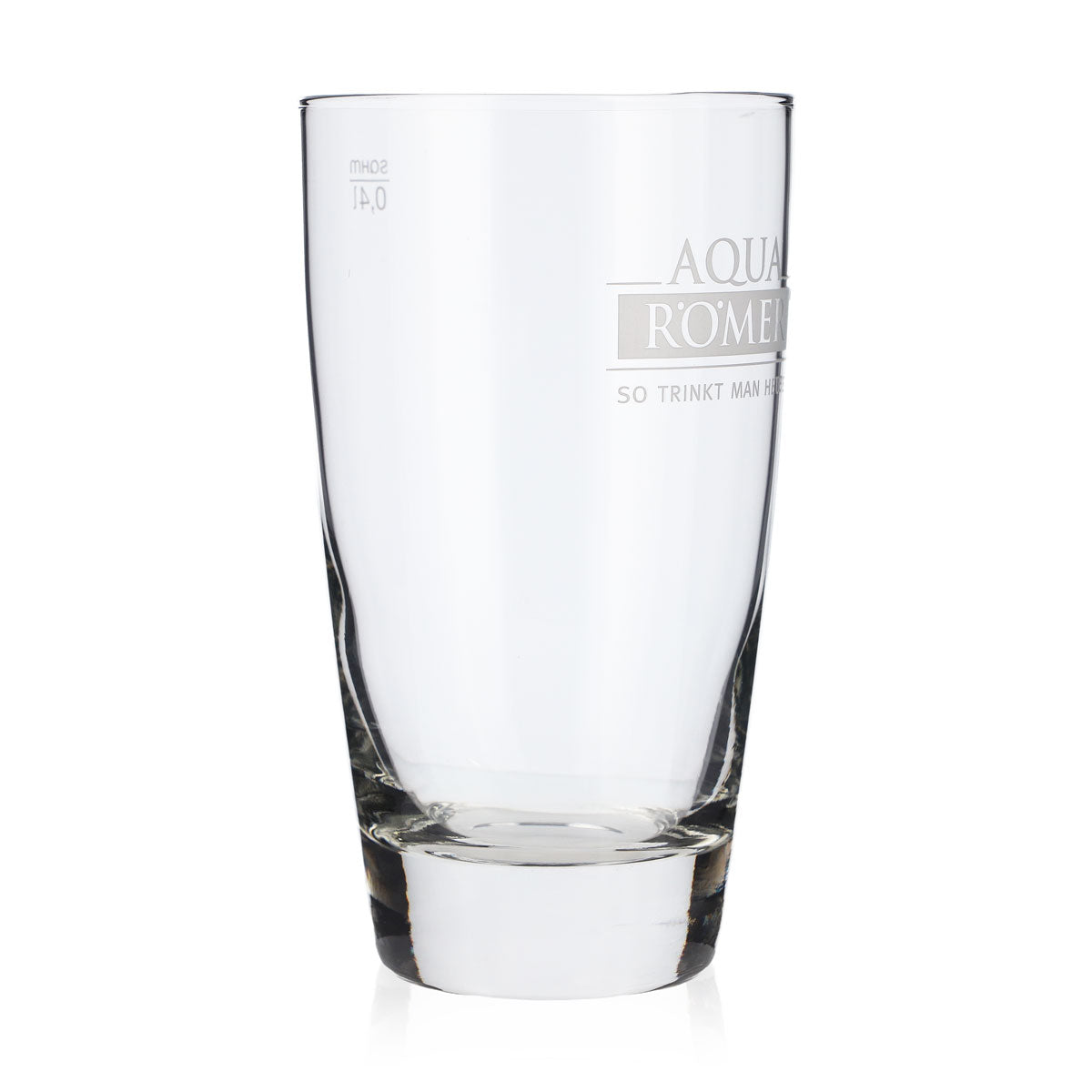 6x Aqua Römer Wasser Glas 0,4l Gläser Wassergläser Becher Sahm – Ansicht 3