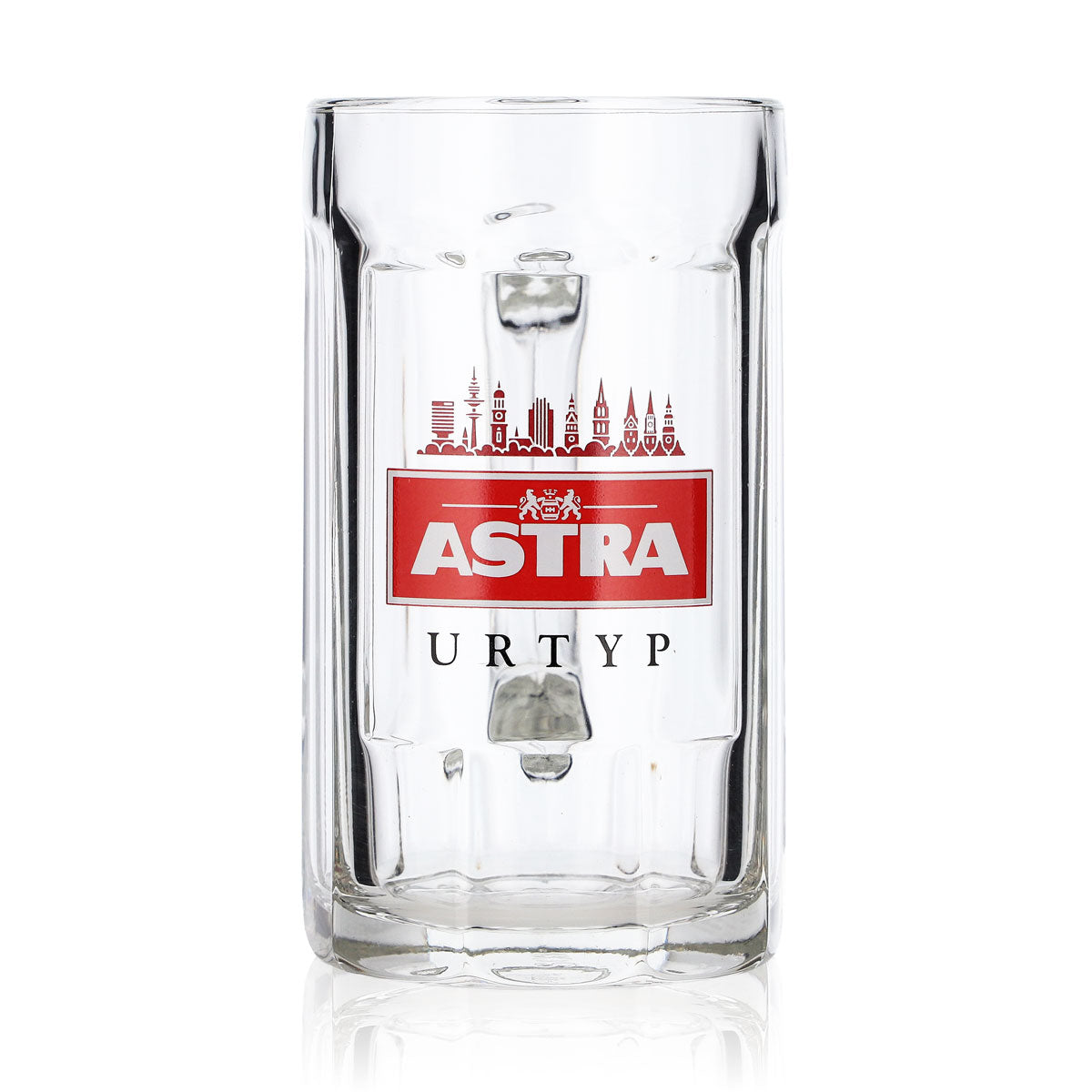 6x Astra Bier Glas 0,25l Krug Kiez "Skyline Hamburg" Sahm Staufeneck – Ansicht 2