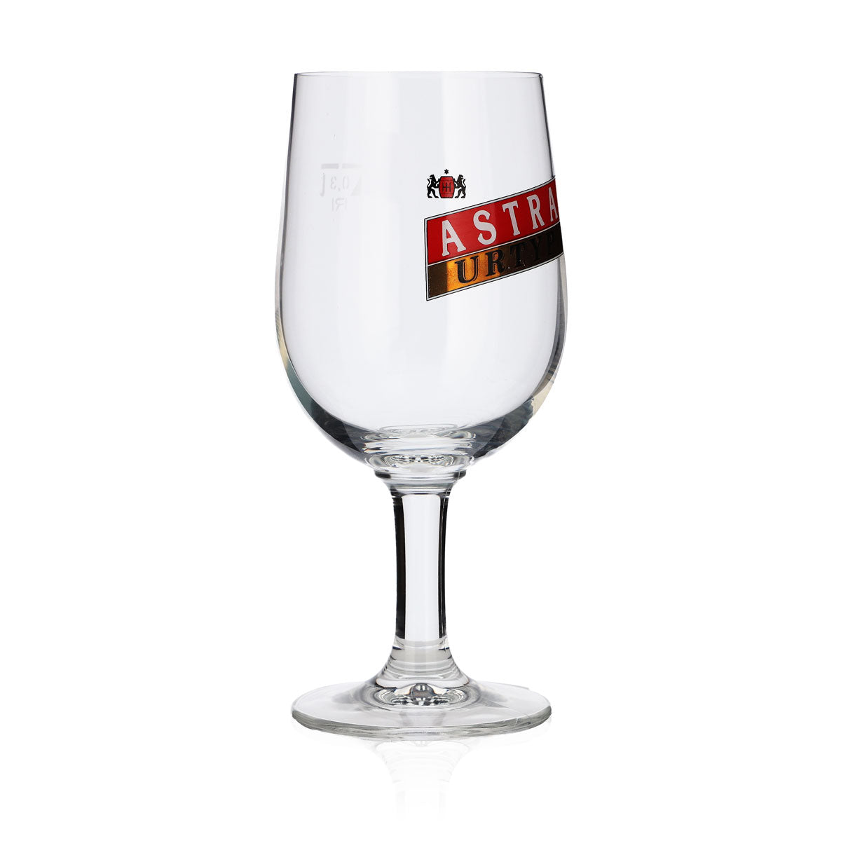 6x Astra Bier Glas Bierglas Kiez Reeperbahn 0,3l Pokal "Urtyp" schräges Logo – Ansicht 3