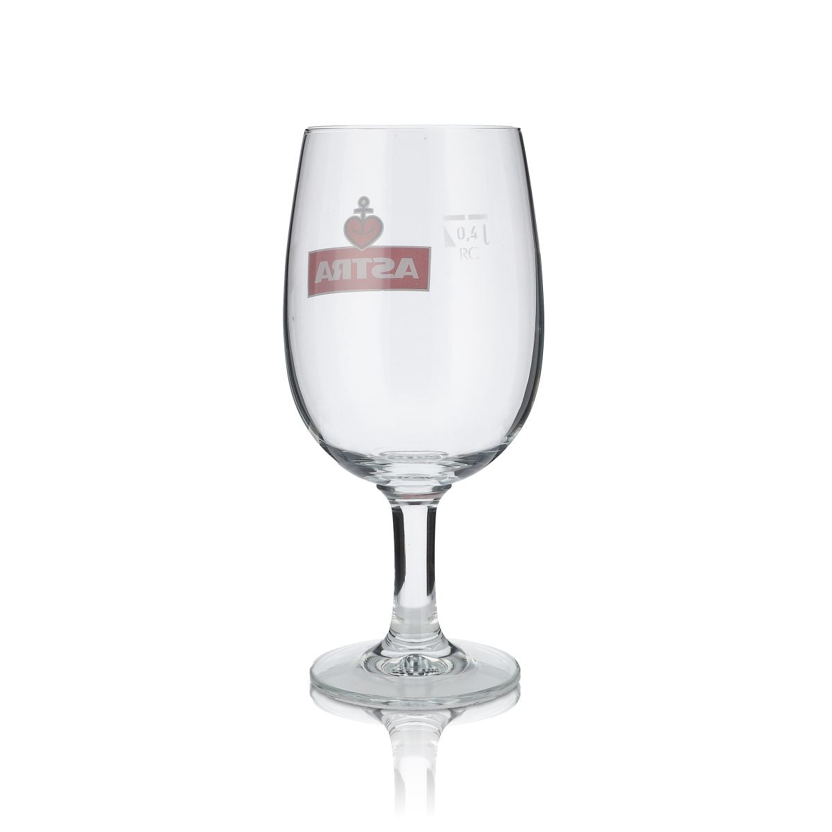 6x Astra Glas Bier Bierglas Gläser Kelch Kiez Reeperbahn Ankerherz 0,4l – Ansicht 3