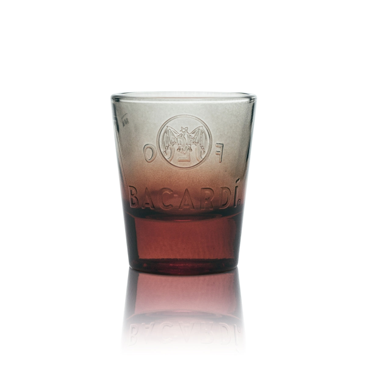 6x Bacardi Glas 4cl Shot Kurze Stamper Kontur Gläser Fuego Gastro Kneipe Bar – Ansicht 2