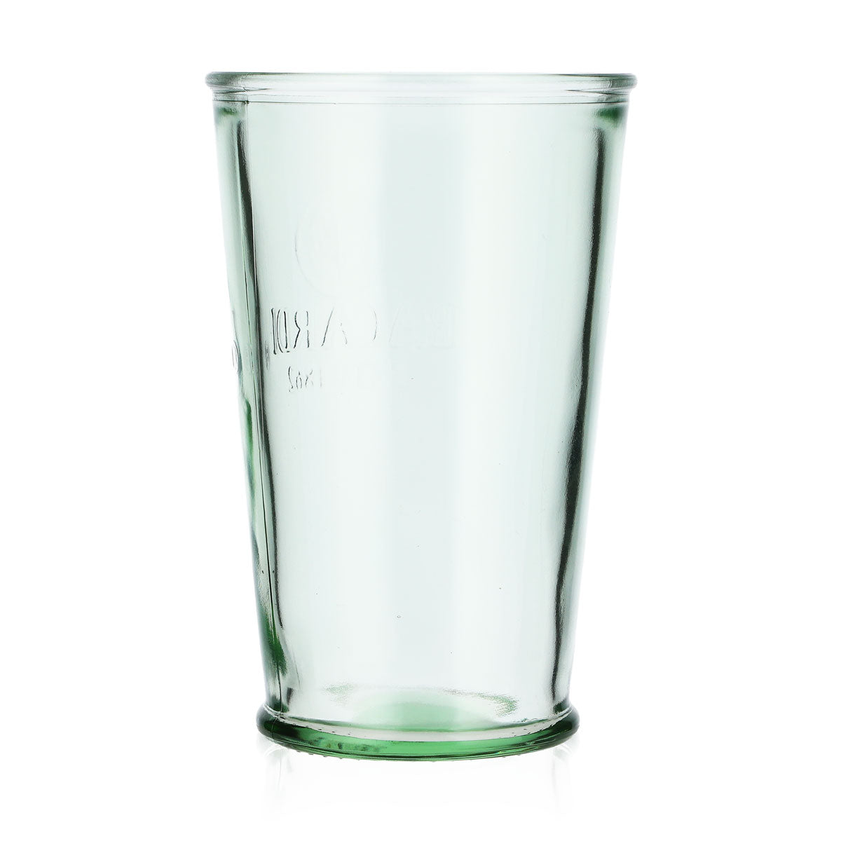 6x Bacardi Rum Glas Rumgläser Gläser Cocktailglas Mojito grün V Form – Ansicht 4