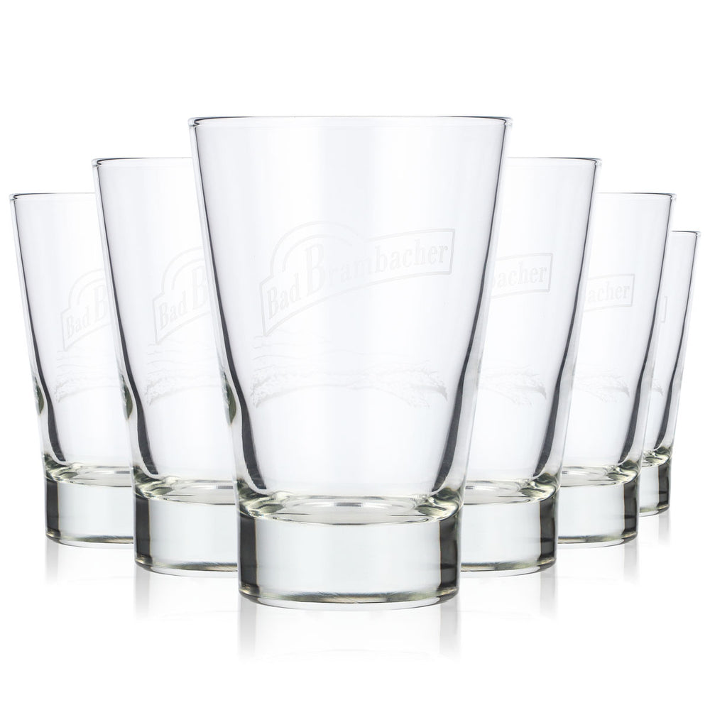 6x Bad Brachmbacher Wasser Glas Becher Wassergläser Limoglas