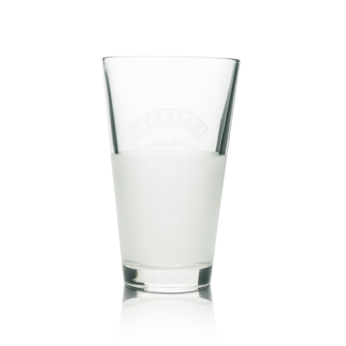 6x Baileys Glas 0,3l Heißgetränkeglas Longdrinkgläser Elegantes Satiniertes Design – Ansicht 3
