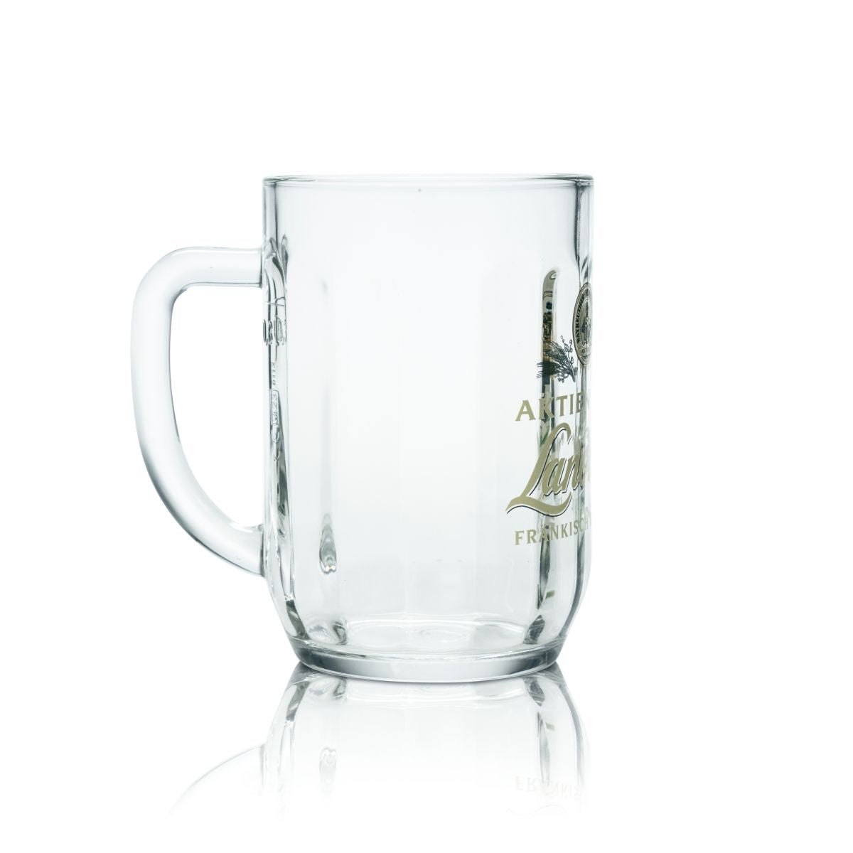6x Bayreuther Bierbrauerei Glas 0,3l Kontur Bierkrug Humpen Seidel Gläser Set – Ansicht 3