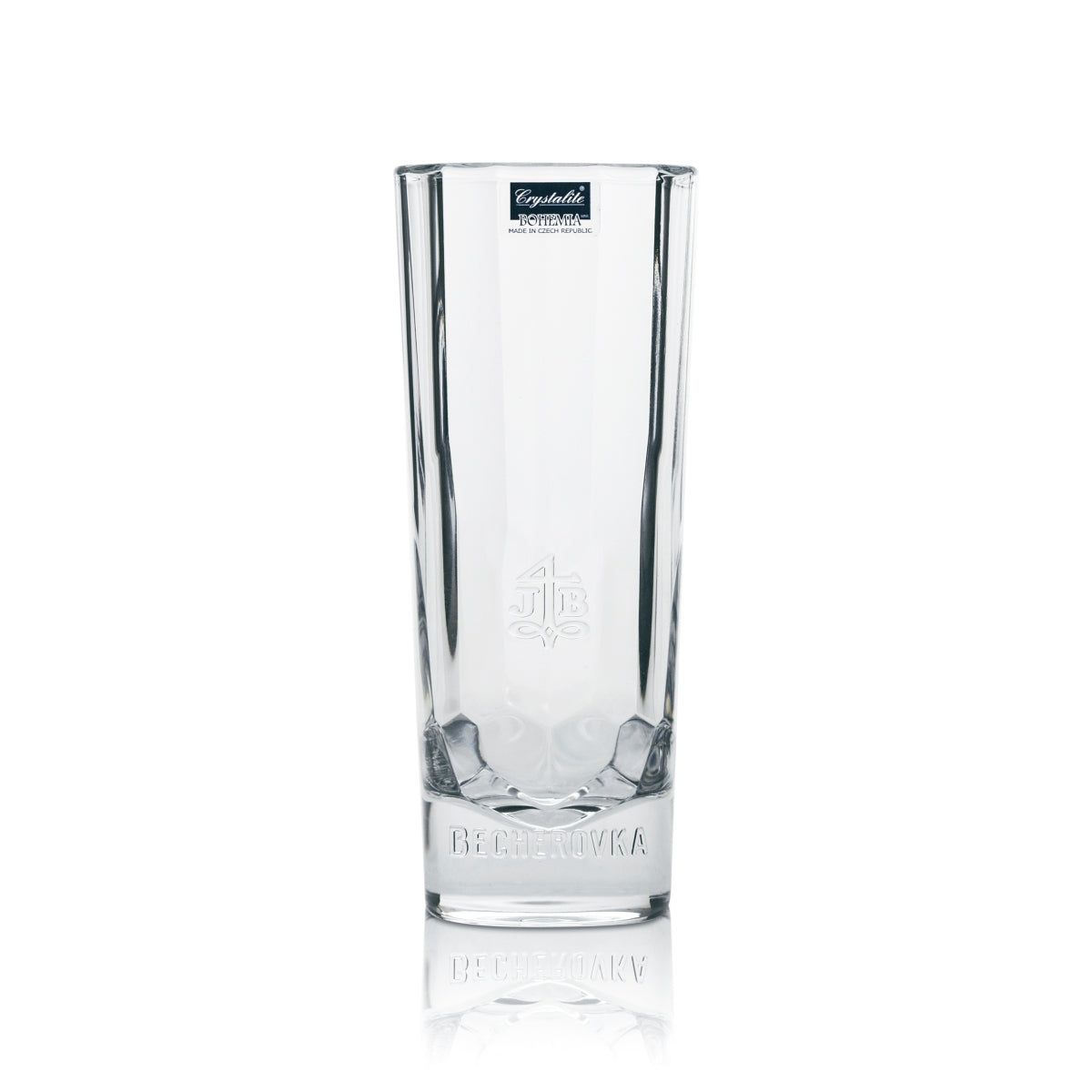 6x Becherovka Vodka Glas Kristall Tumbler 300ml – Ansicht 2