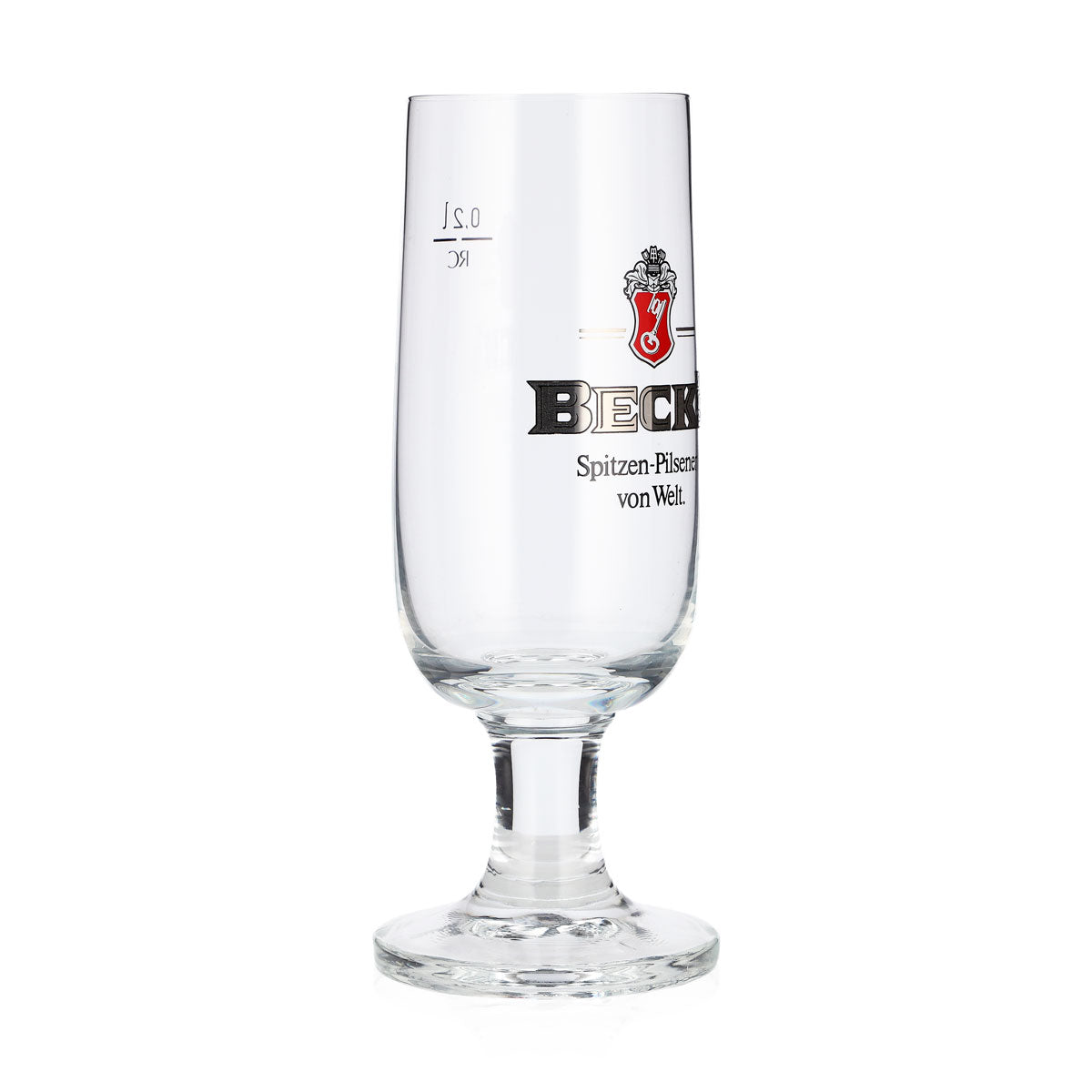 6x Becks Bier Glas 0,2l Pokal Pilsener Ritzenhoff – Ansicht 3