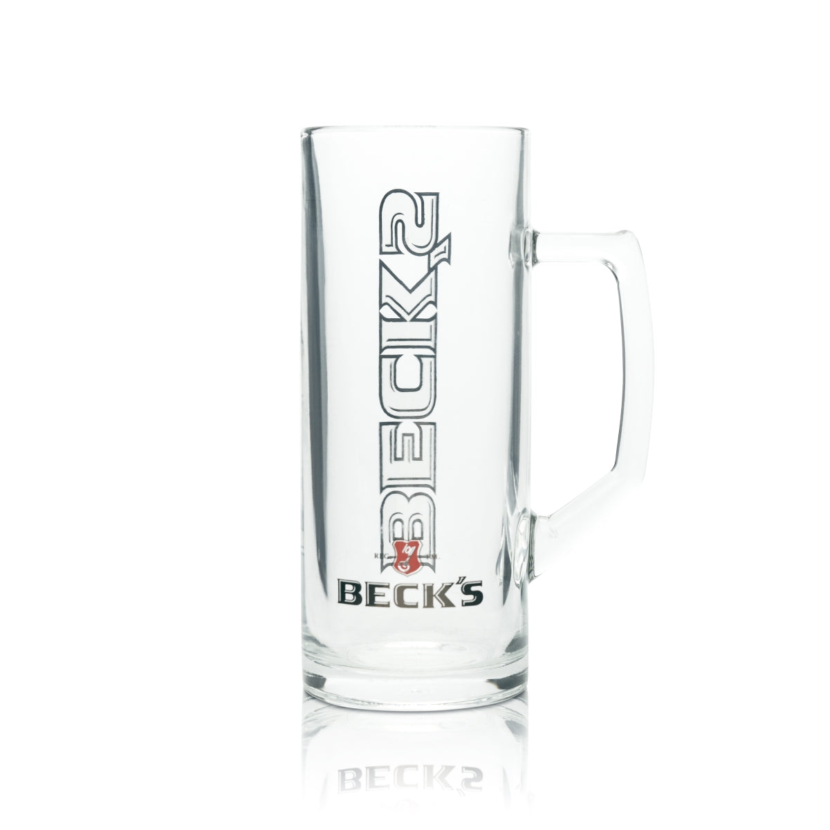 6x Becks Bier Glas Krug 0,5l Reno Borgonovo Seidel Henkel Gläser Humpem Krüge – Ansicht 3