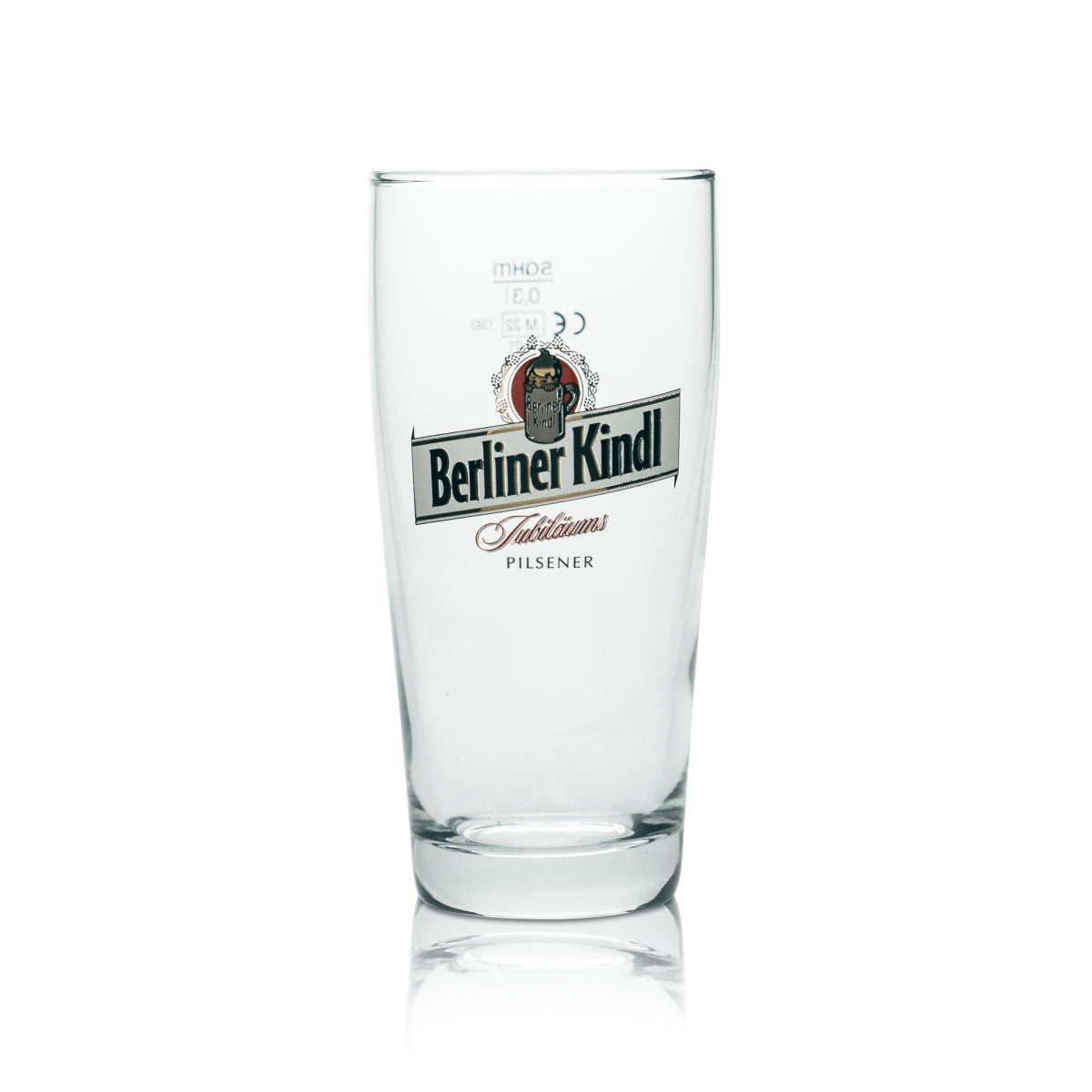 6x Berliner Kindl Glas 0,3l Willi Becher Pilsener Bier Gläser Brauerei Gastro – Ansicht 2