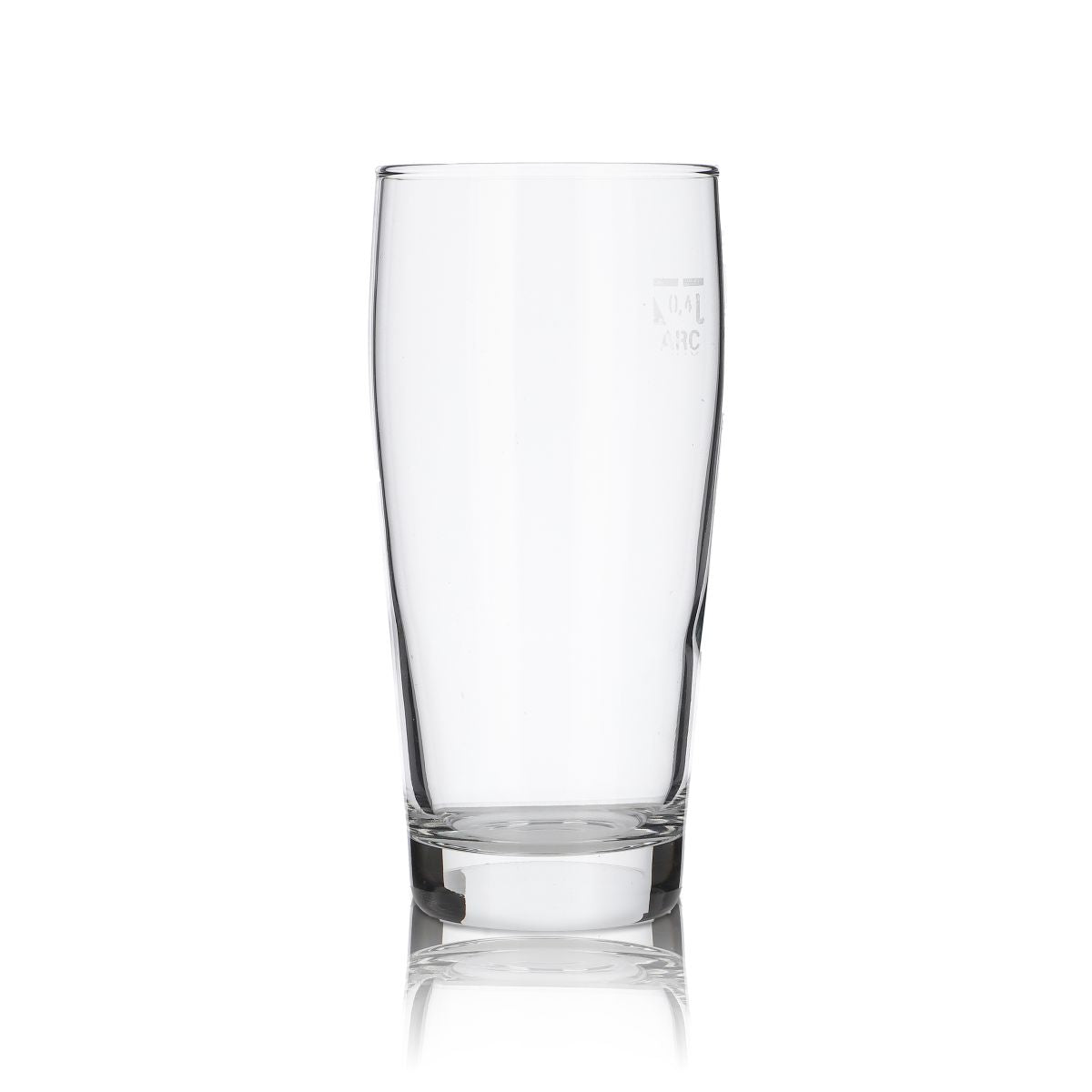 6x Bier Glas 0,4l Willibecher Gläser Set Blanko Ohne Logo Gastro Geeicht Arcoroc – Ansicht 4