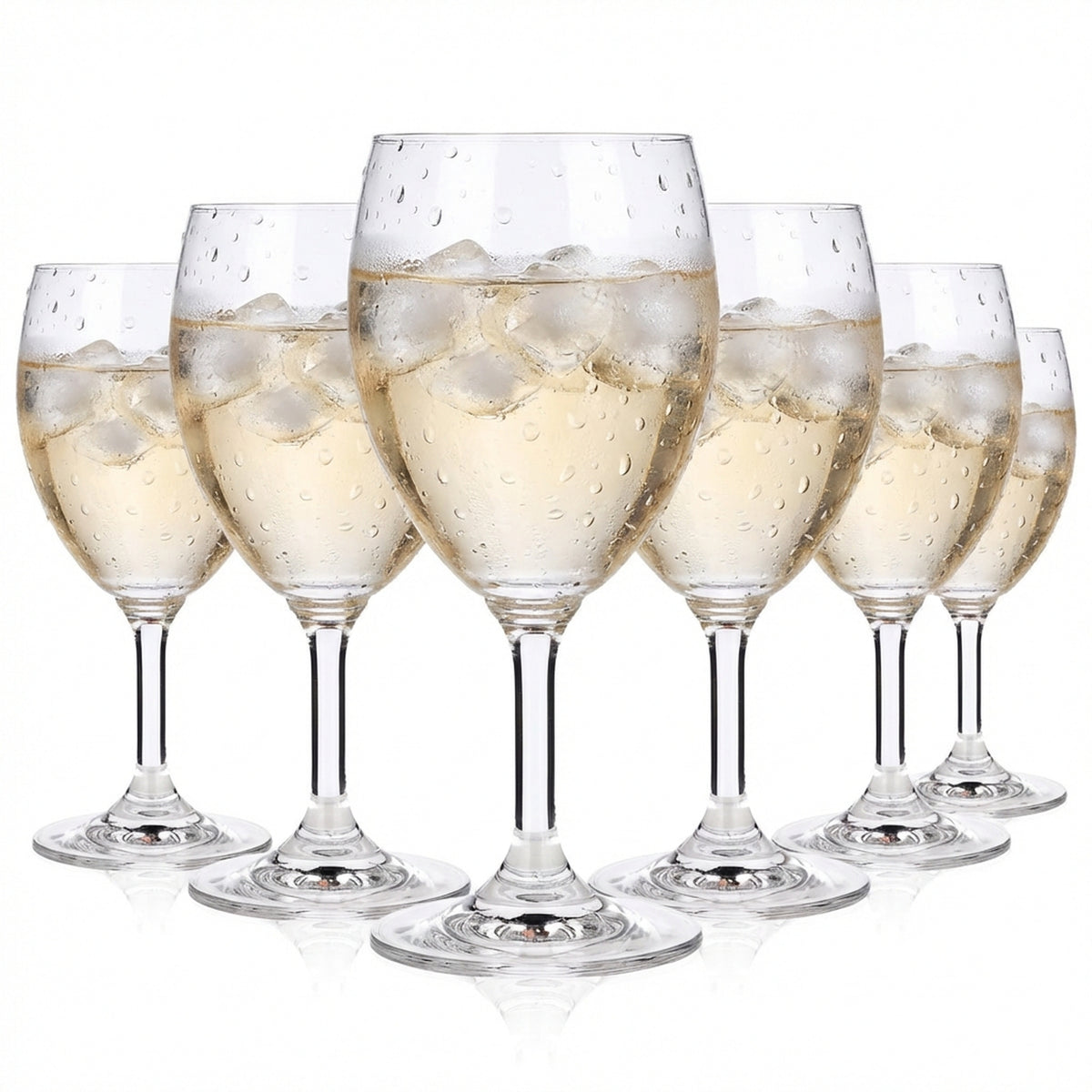 6x Biergläser Bierglas Gläser Kelchglas 0,25l Kelch Vario 02