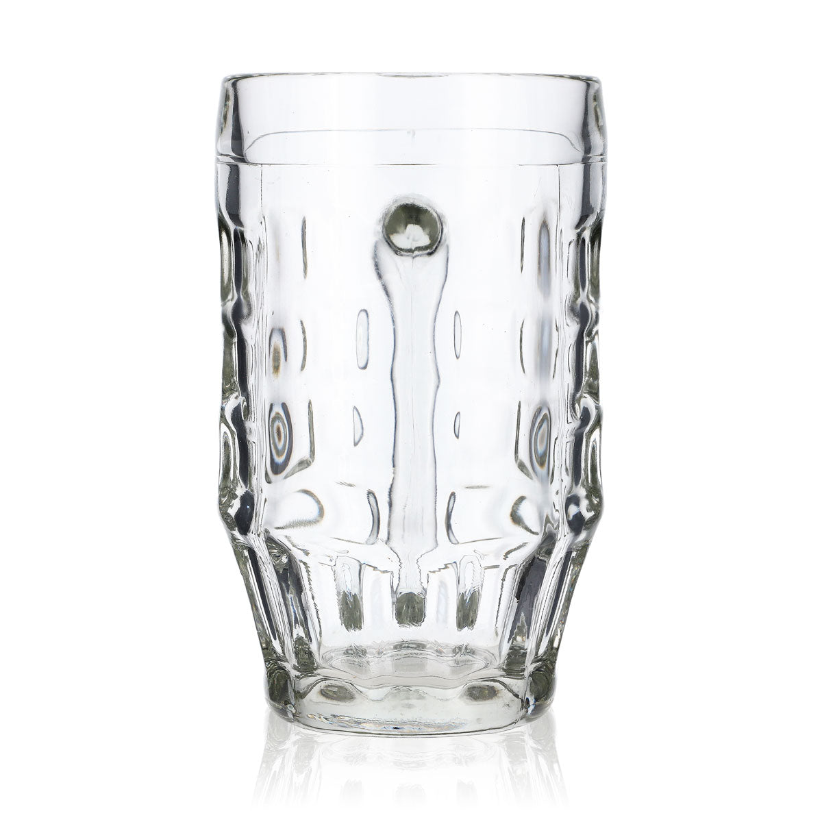 6x Bierkrug Glas 0,5l Gläser Seidel Humpen Krug Blanco Malles – Ansicht 2