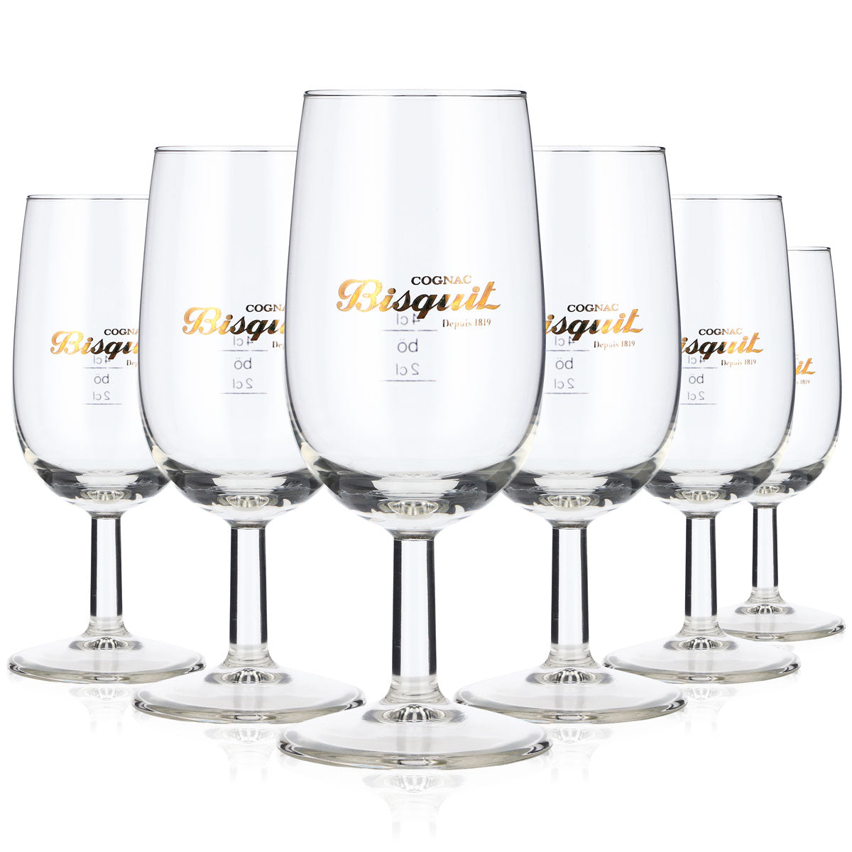 6x Bisquit Cognac Glas Gläser Nosingglas 0,14l Tastingglas Sniffter – Ansicht 5