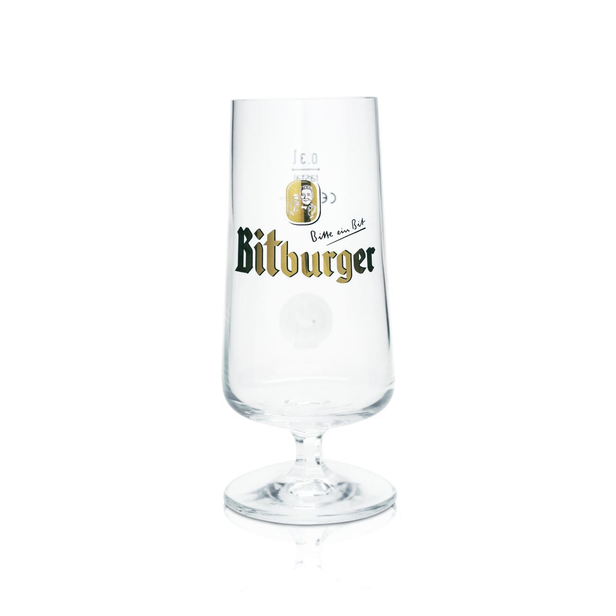 6x Bitburger Bierglas 0,3l Pokal Tulpe mit NFC-Chip Pilsgläser Brauerei Gastro – Ansicht 2