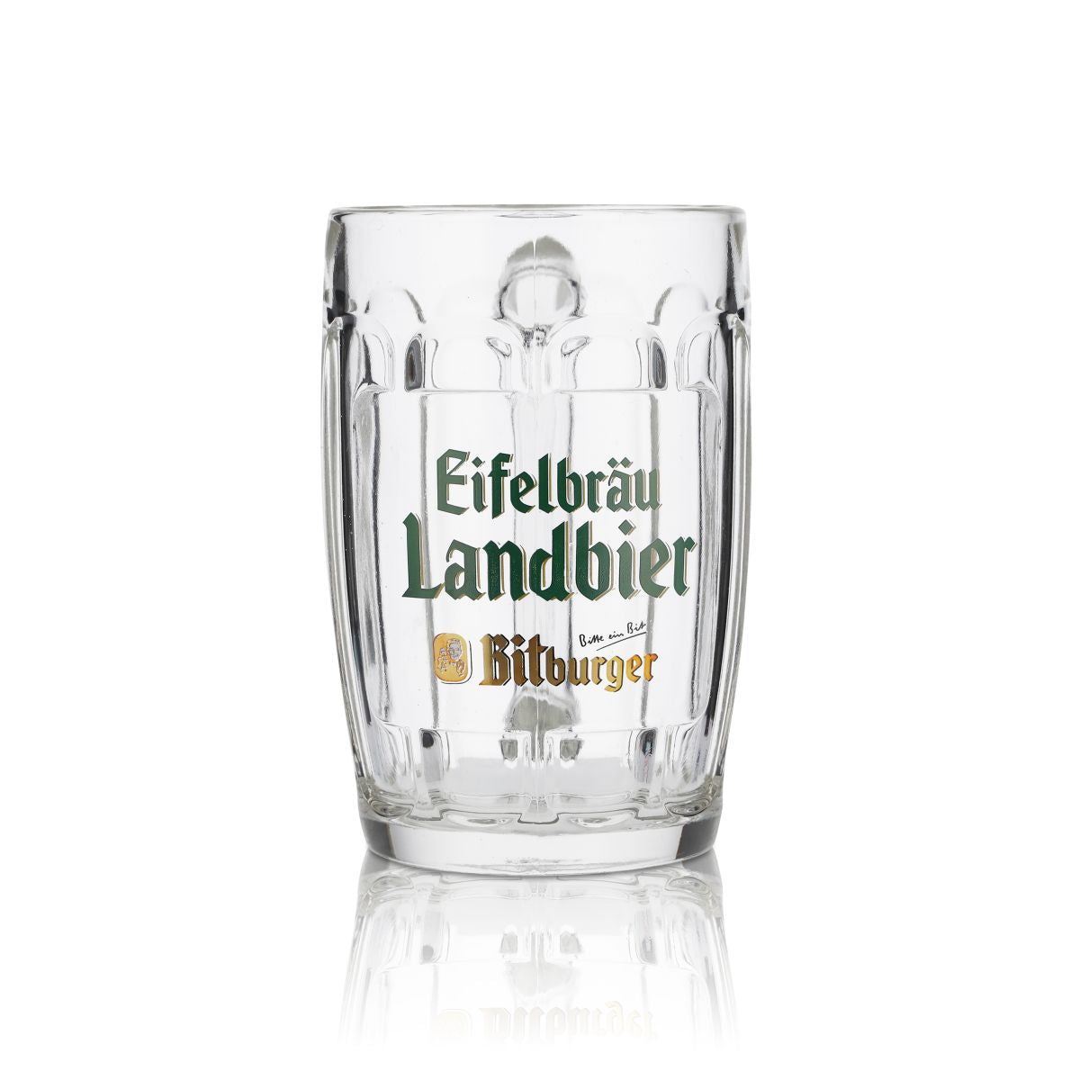 6x Bitburger Glas 0,3l Bierkrug Eifelbräu Landbier Humpen Seidel Gläser Set Bräu – Ansicht 2