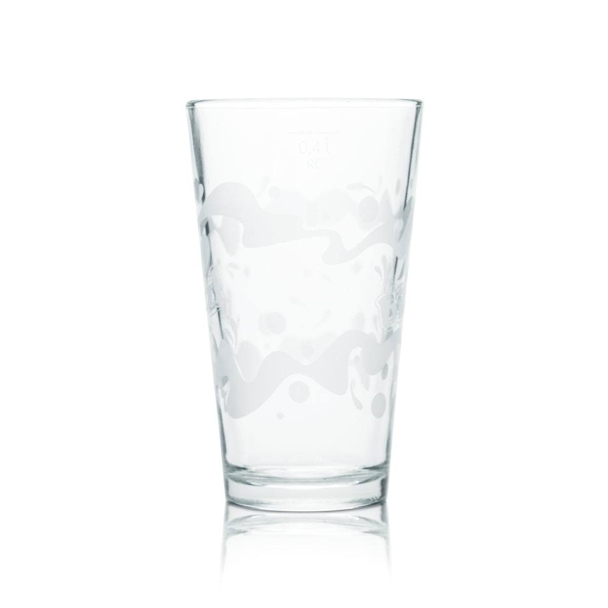 6x Bizzl Glas 0,4l Becher Gläser Limo Softdrink Schorle Zitrone Wasser Gastro – Ansicht 3