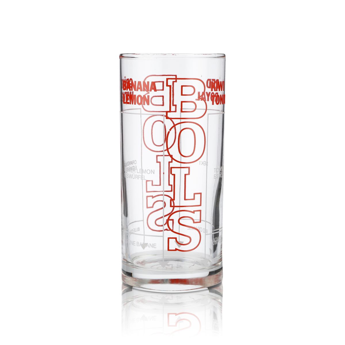 6x Bols 0,28l Likörglas Longdrinkglas Rezeptglas 4 Mischen Gläser Set Gastro – Ansicht 2