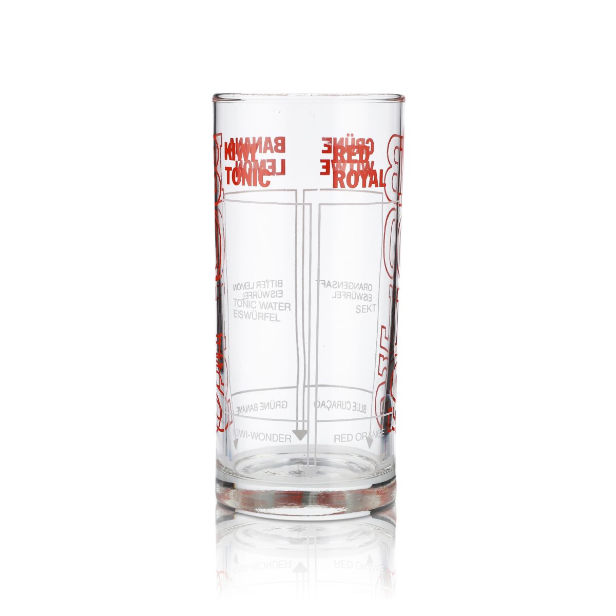 6x Bols 0,28l Likörglas Longdrinkglas Rezeptglas 4 Mischen Gläser Set Gastro – Ansicht 3
