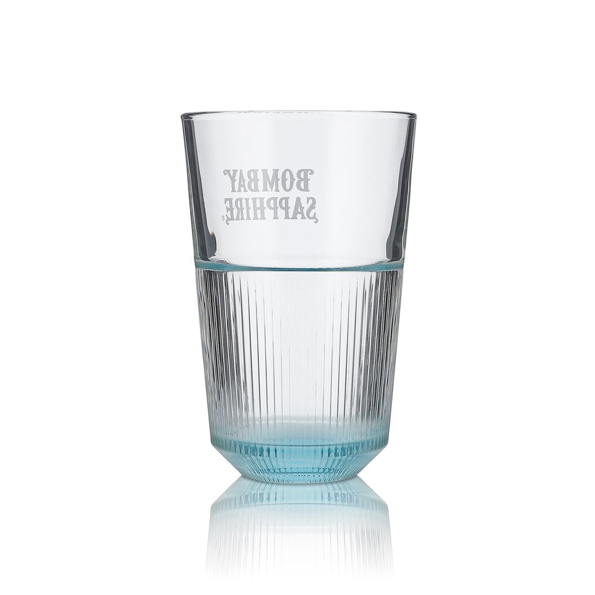 6x Bombay Sapphire Gin Glas 0,35l Kontur Logdrinkgläser Gin-Tonic Gläser Cocktails – Ansicht 5