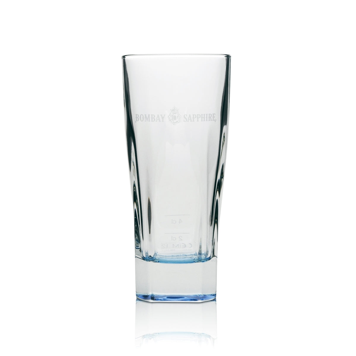 6x Bombay Sapphire Gin Glas 0,3l Longdrink blauer Boden Cocktail Gläser Tonic – Ansicht 2