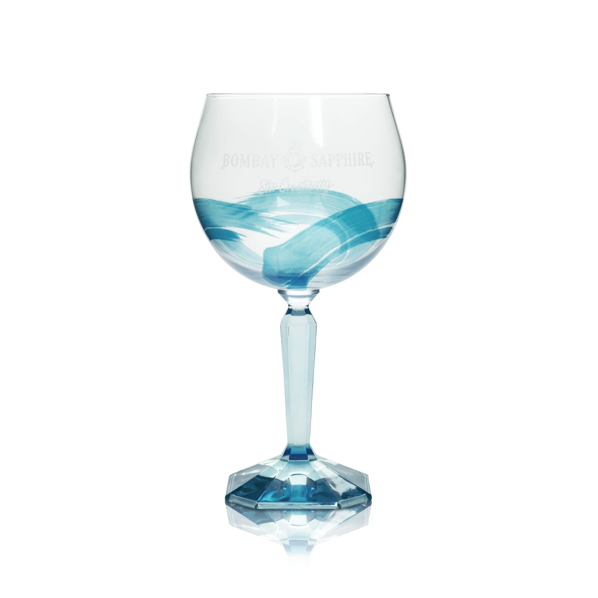 6x Bombay Sapphire Gin Glas Stir Creativity 68cl Gläser Sonderedition Ballon Bar – Ansicht 4