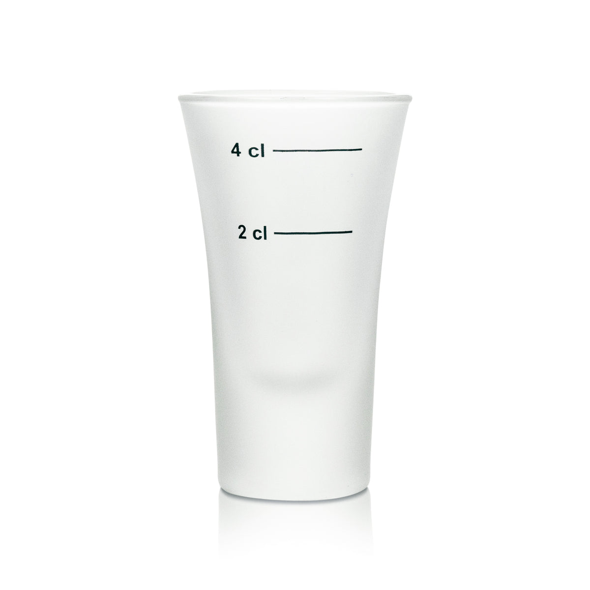 6x Boris Jelzin Vodka Glas Shot 4cl milchglas – Ansicht 3