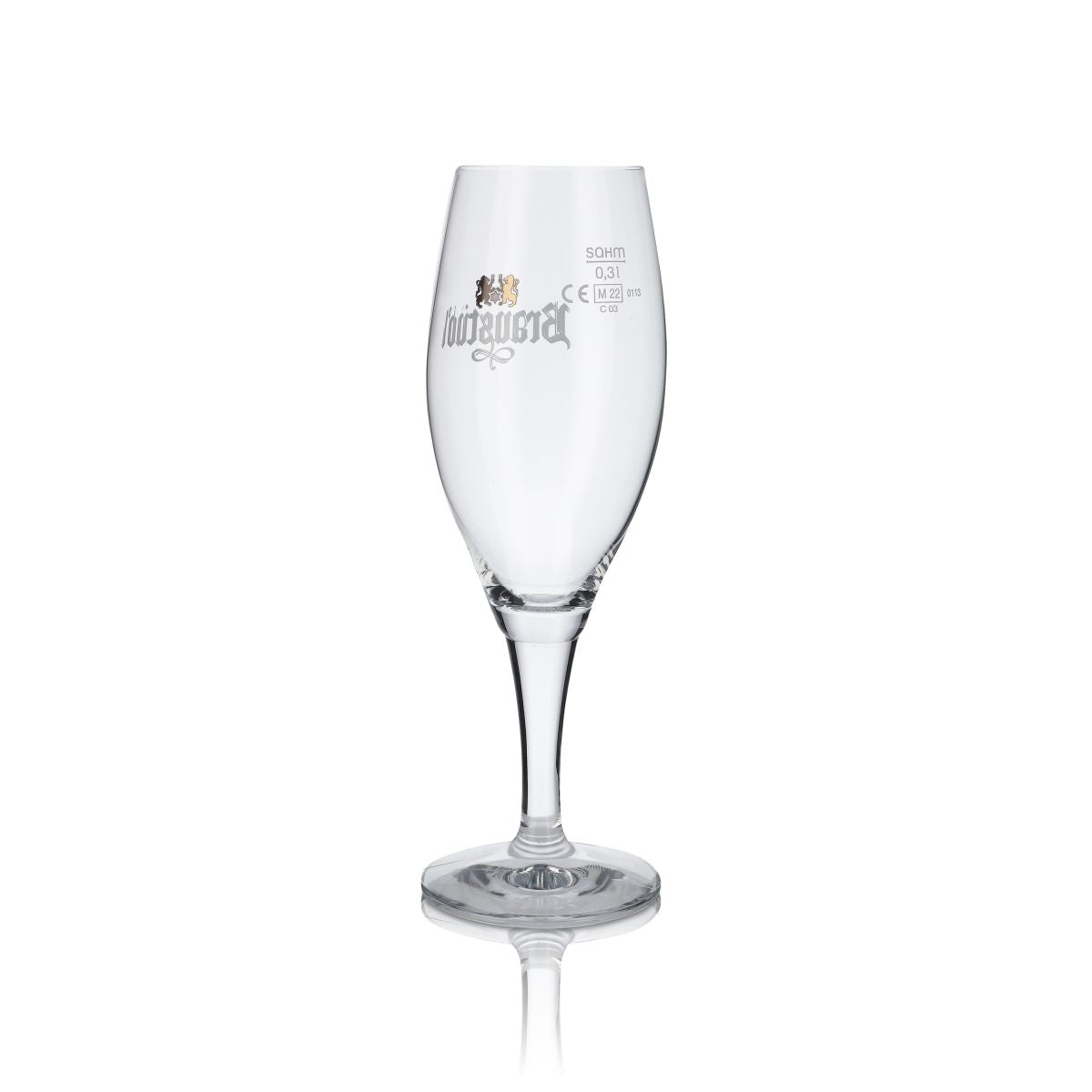 6x Braustübl Glas 0,3l Pokal Pils Tulpe Bier Gläser Set Darmstädter Brauerei – Ansicht 3