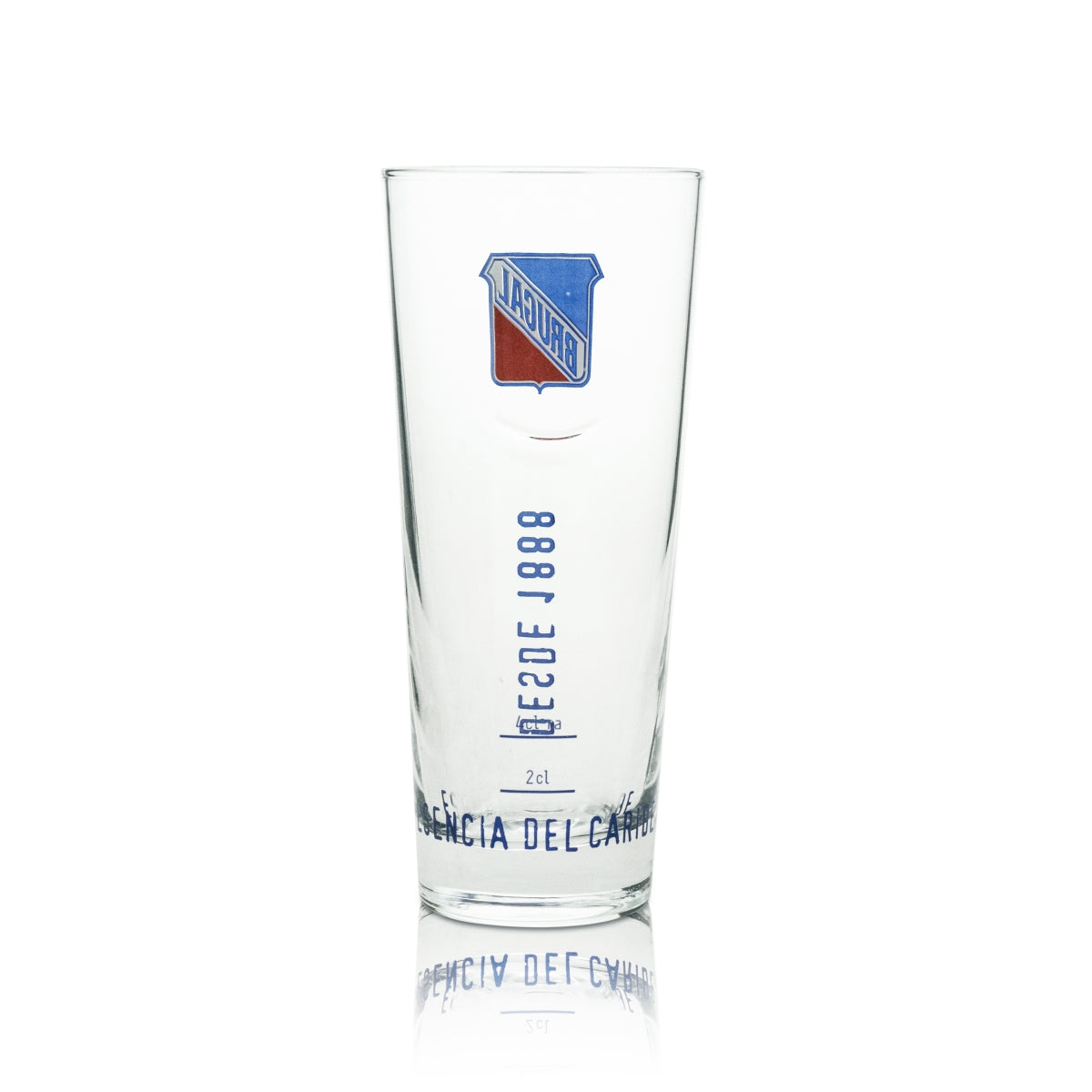 6x Brugal Rum Glas Longdrink Desde 1888 4cl Rastal – Ansicht 3