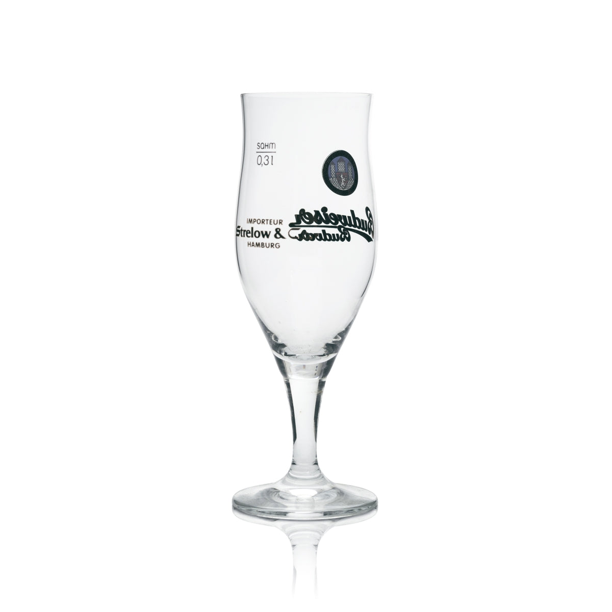 6x Budweiser Bier Glas Pokal Budwar 0,3l sahm – Ansicht 3