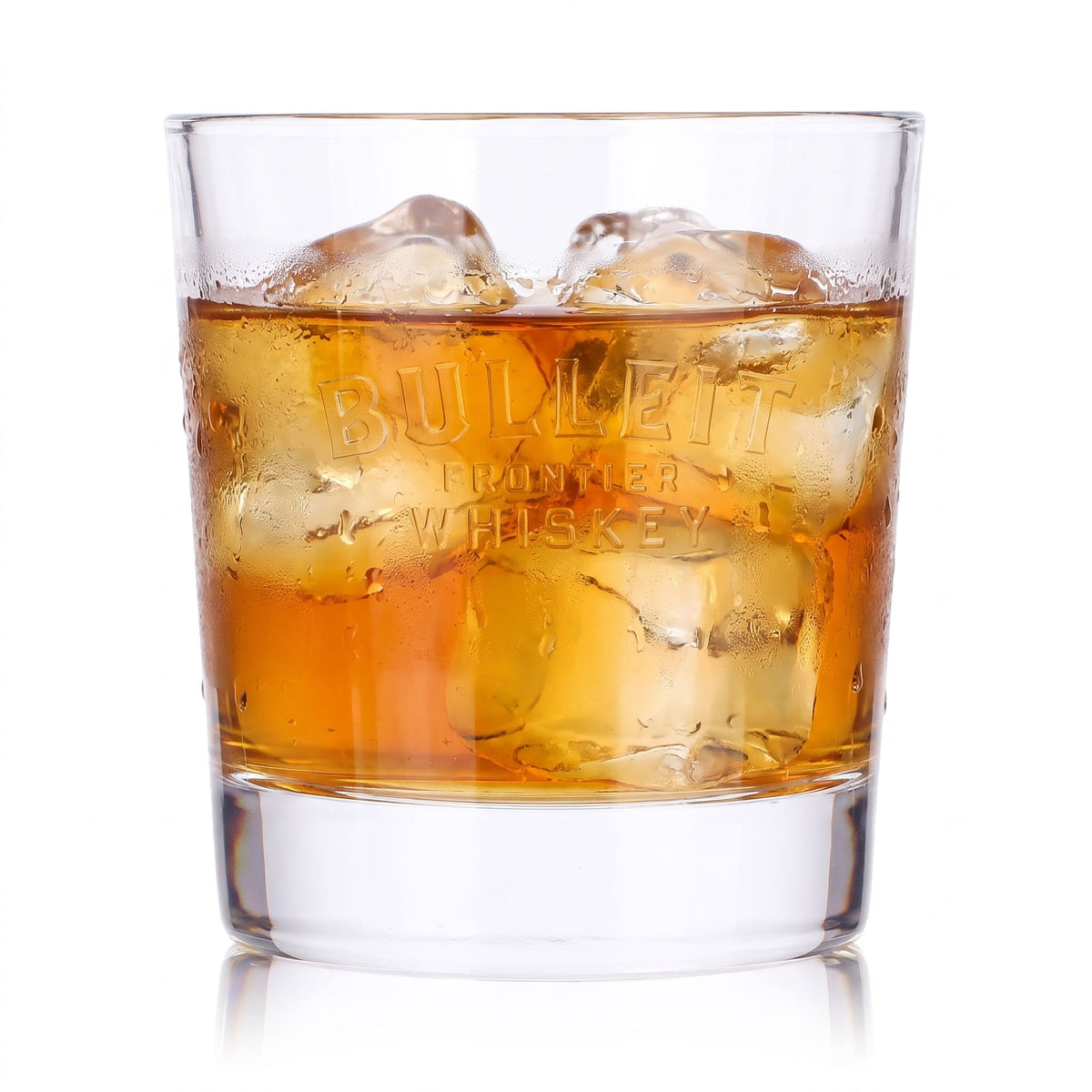 6x Bulleit Frontier Whiskey Glas 0,35l Tumbler Frontier Whiskey – Ansicht 2