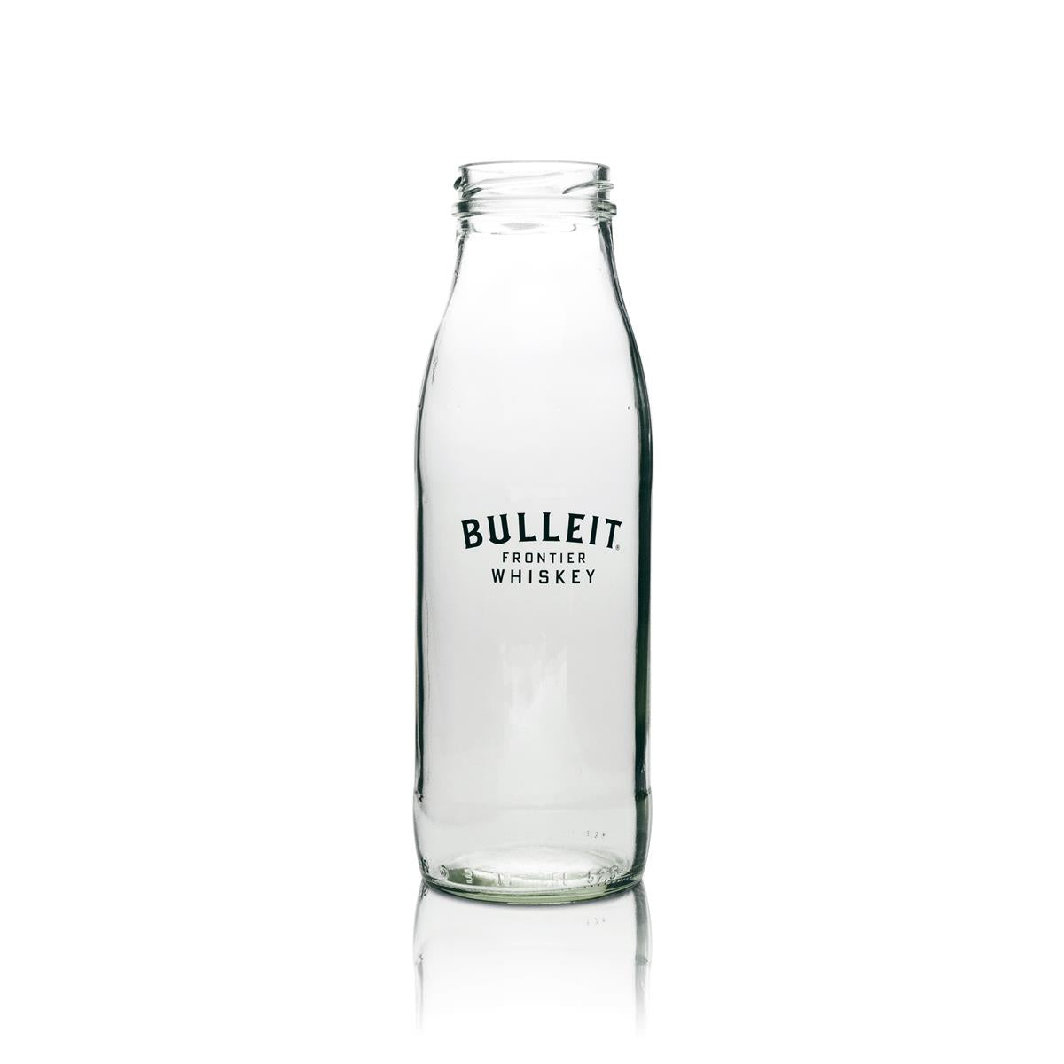 6x Bulleit Frontier Whiskey Glas Longdrink Milchglas – Ansicht 2