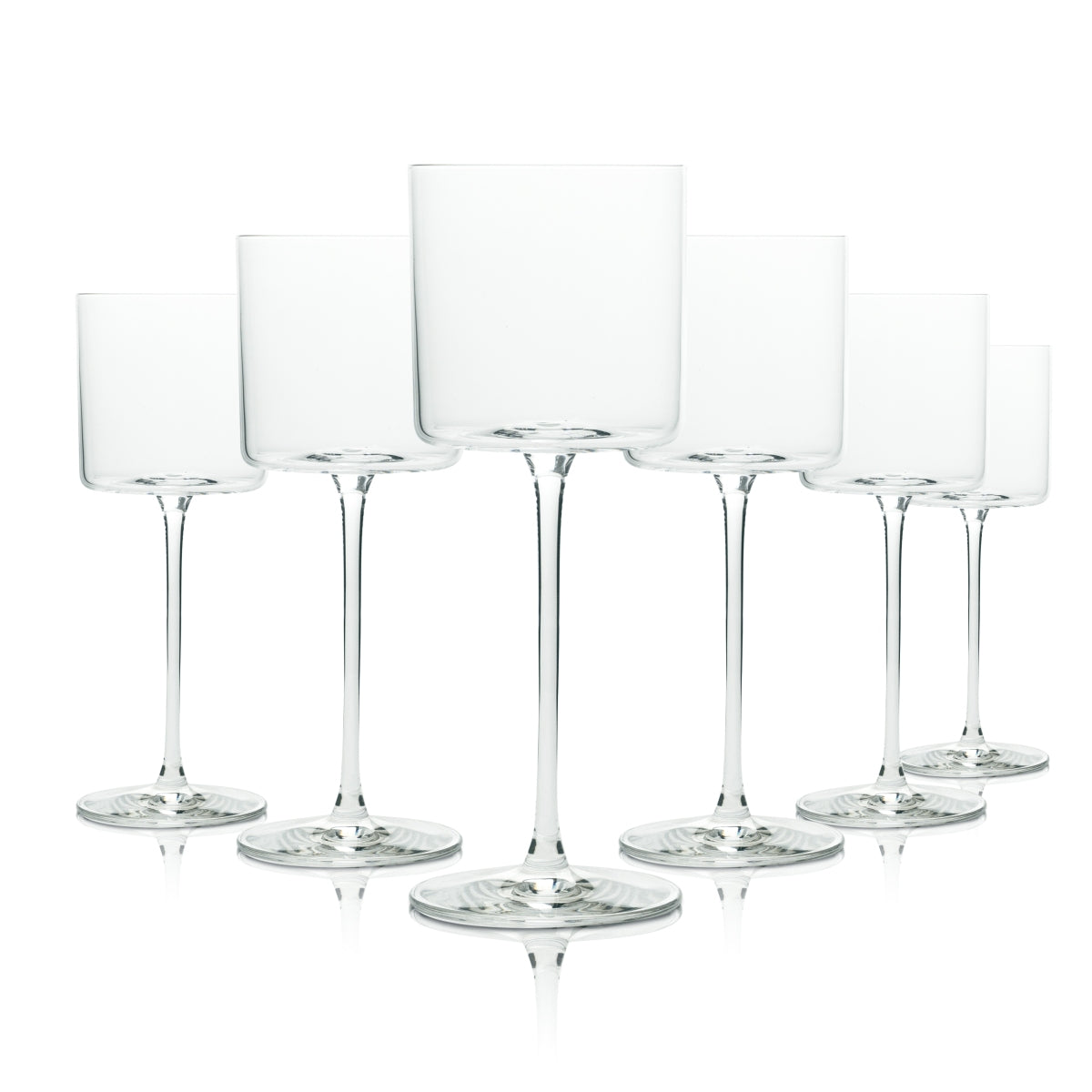6x Campari Glas 0,25l Cocktail Gläser Stiel Tulpe Aperitif Modern Longdrink Bar