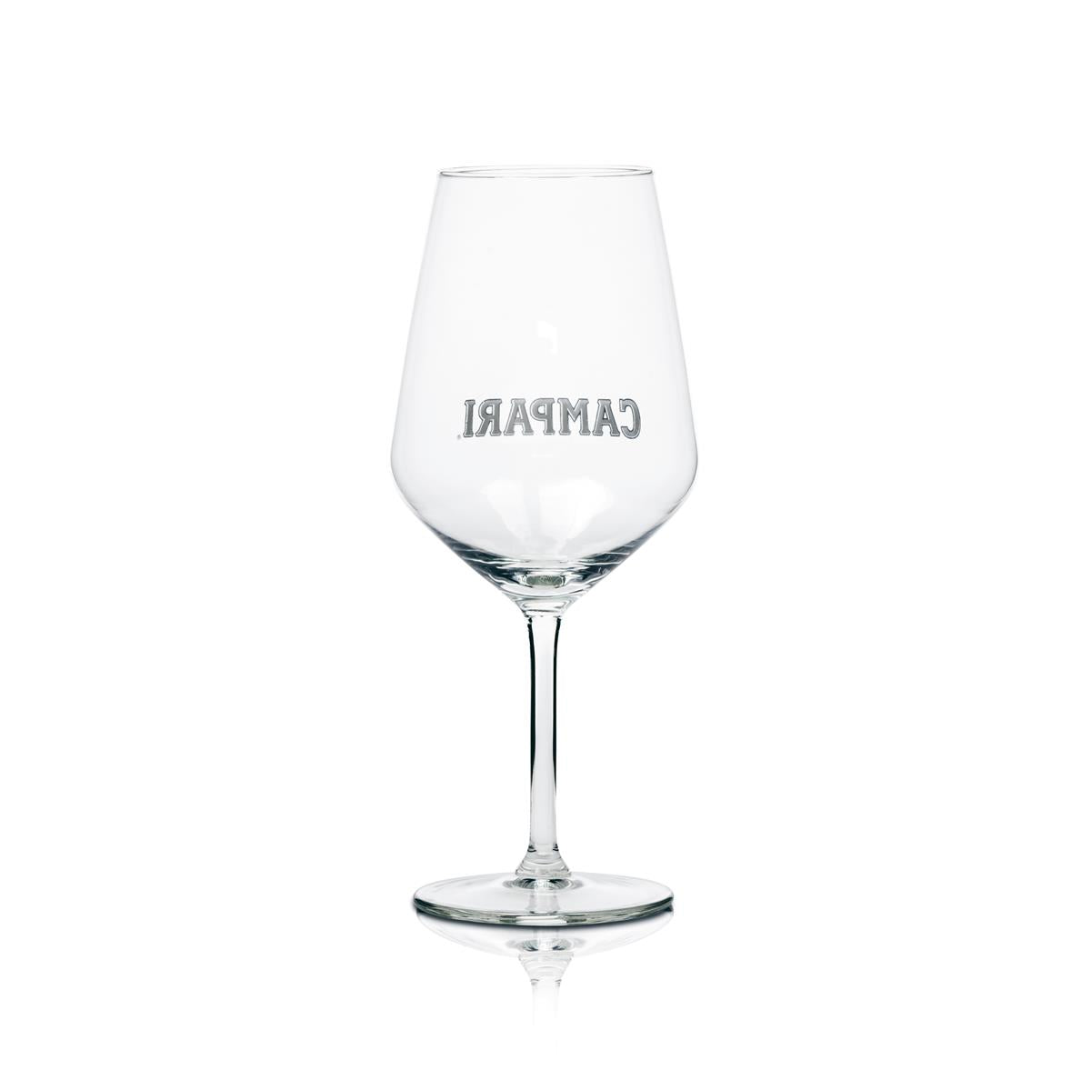 6x Campari Wermut Glas Weinglas einzeln verpackt – Ansicht 3