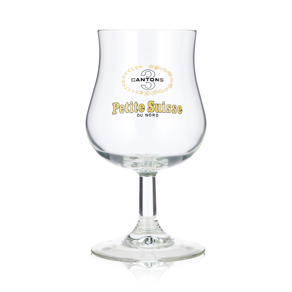 6x Canton 3 Petite Suisse Bier Glas 0,37l Tulpe Kelch Du Nord Gelber (6er Set) – Ansicht 3