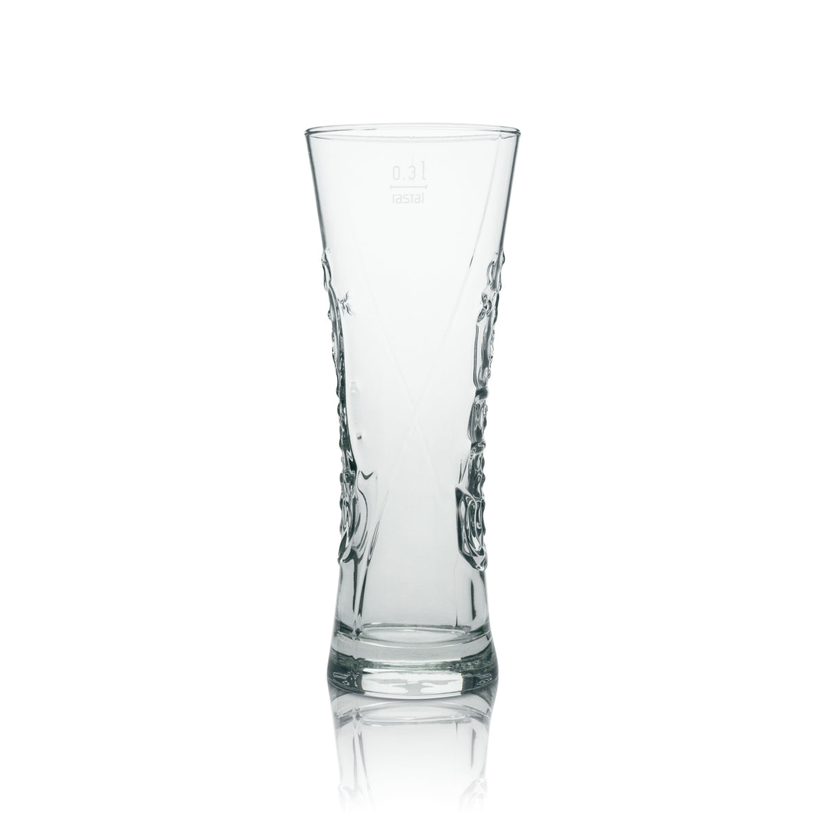 6x Carlsberg Bier Glas Tulpe Relief 300ml – Ansicht 3