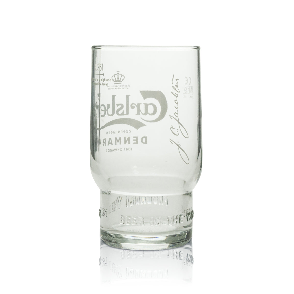 6x Carlsberg Bier Glas Tumbler Better 250ml – Ansicht 3