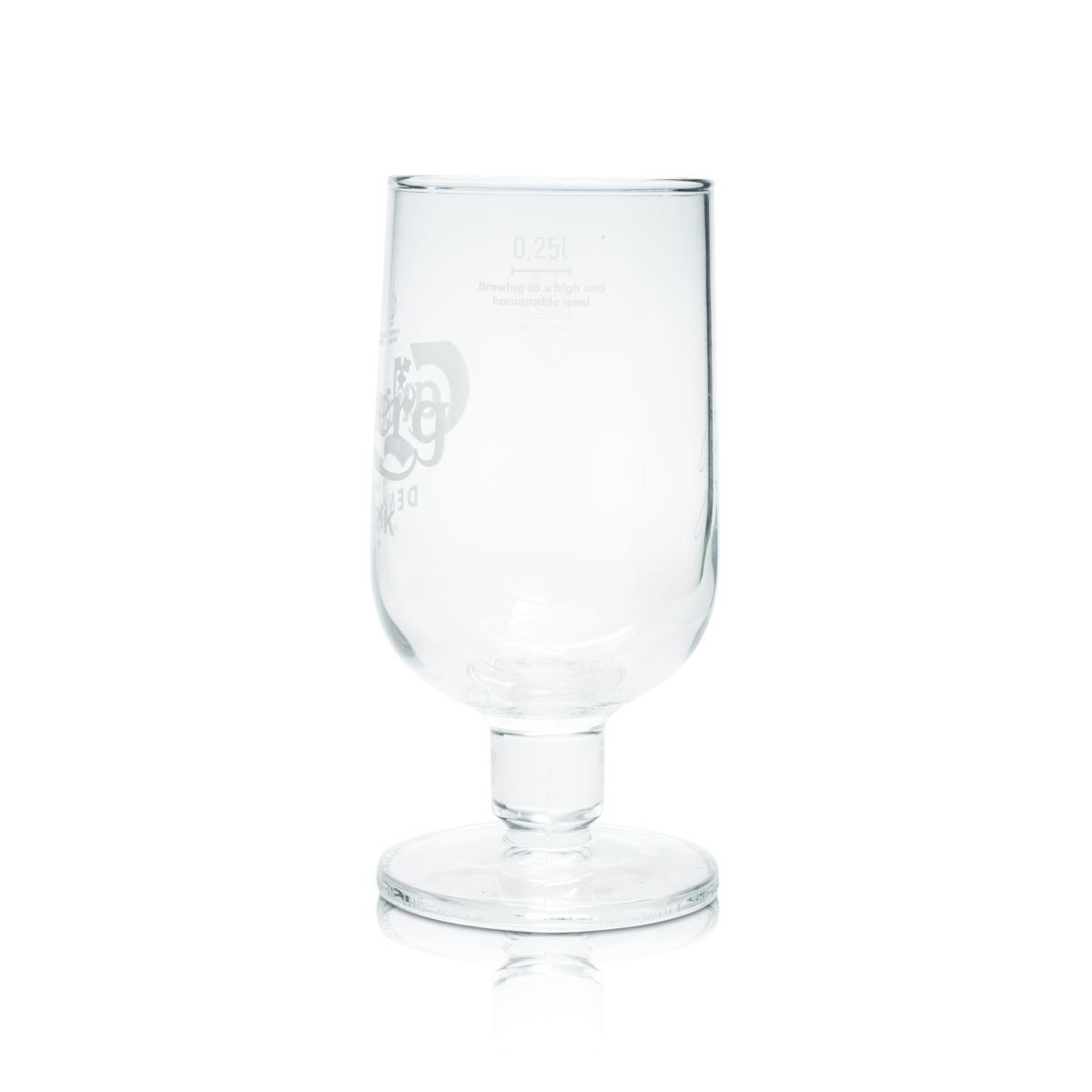 6x Carlsberg Bierglas 0,25l Pokalglas Pilstulpe Gläser Set Brauerei Dänemark – Ansicht 3