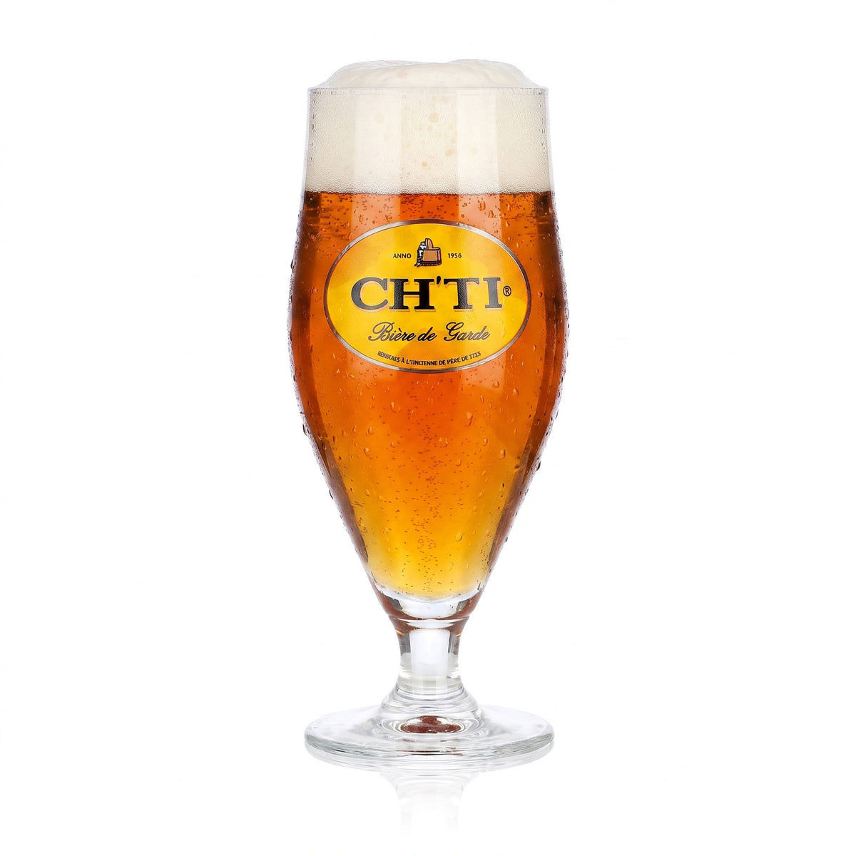 6x CH TI Bier Glas 0,25l Pokalgläser Biergläser Bière de Garde (6er Set) – Ansicht 2