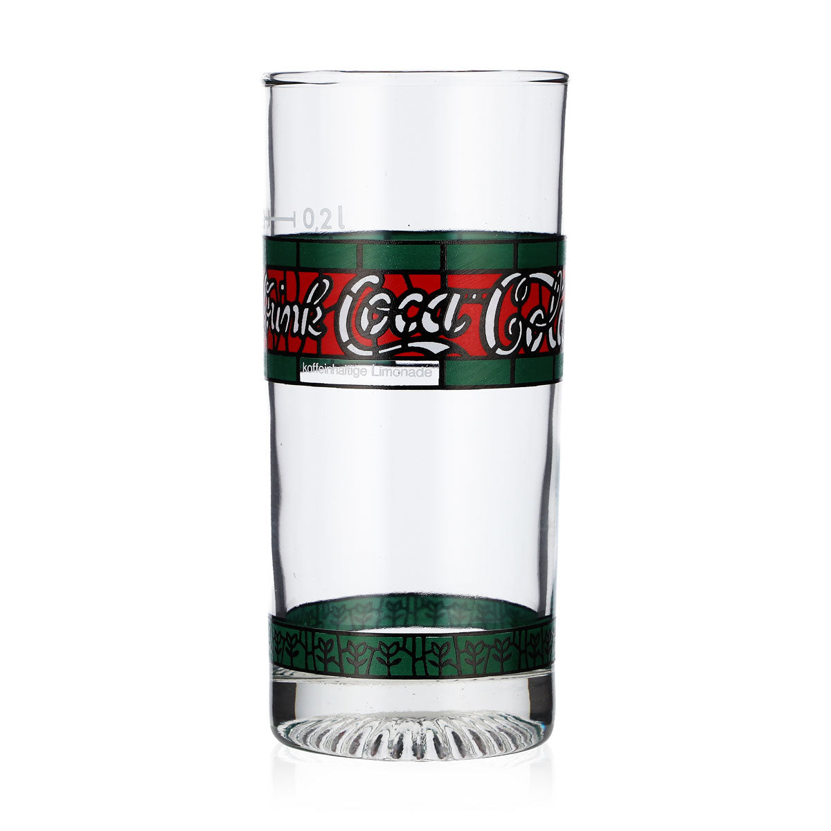 6x Coca Cola Glas 0,2l Limonadenglas Tiffany Retro Edition Version 2 – Ansicht 3
